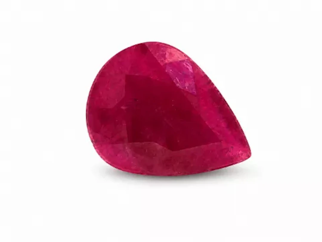 Loose Pear Shape Ruby 1.74 Carats