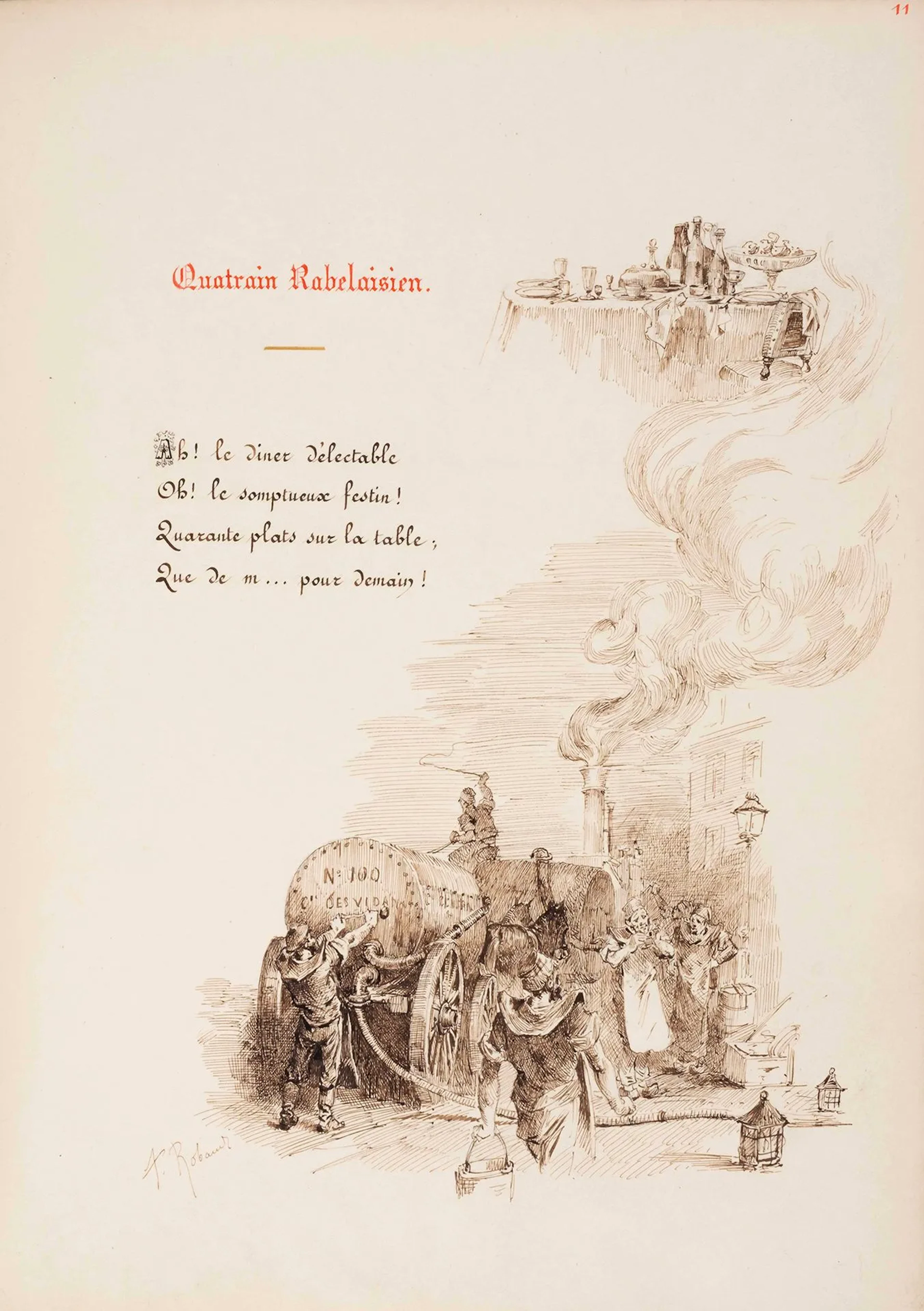 BOUILHET (Louis). Quatrains, Scraps, and Trimmings. Unpublis - Lot 182