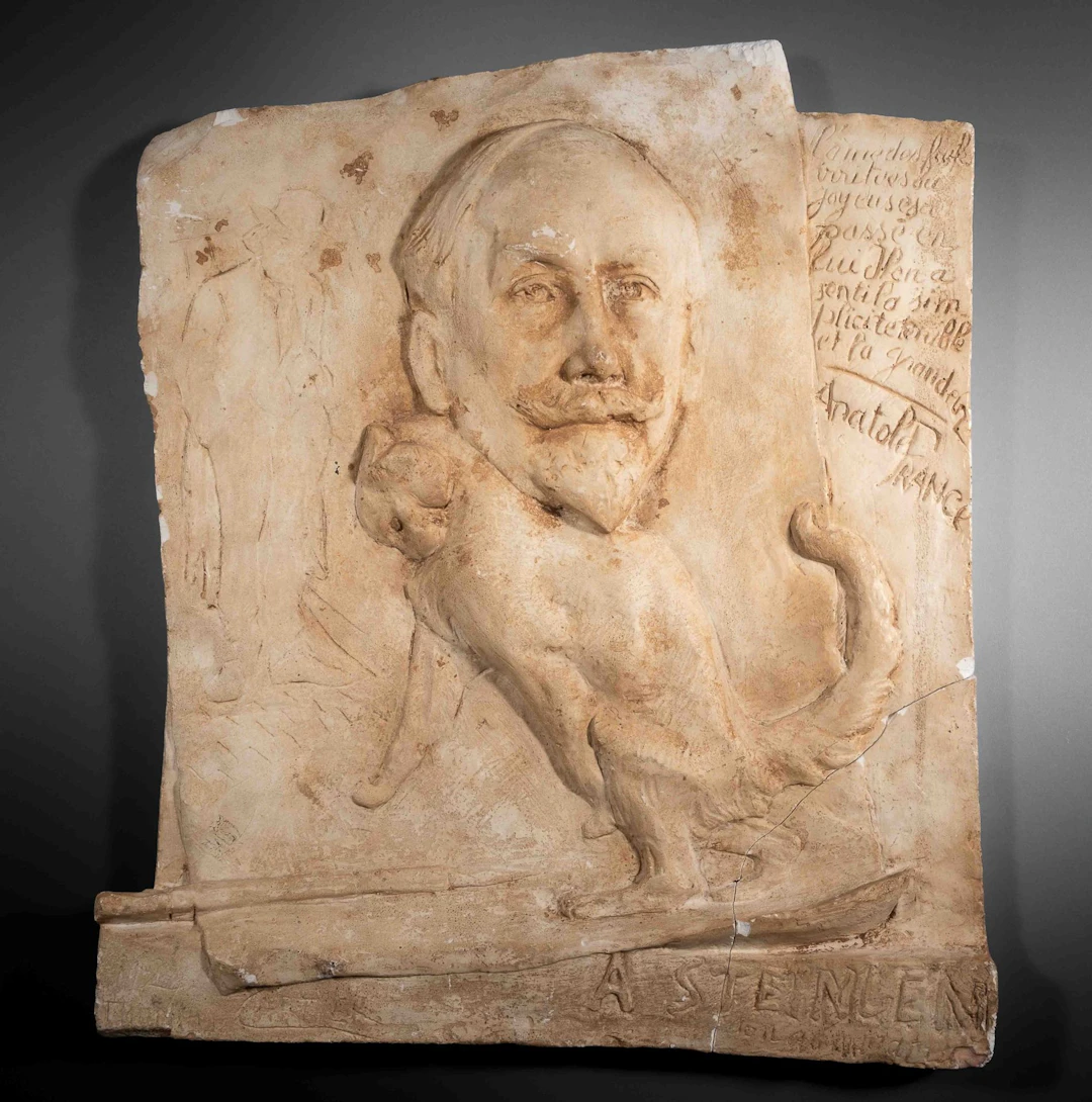 Thomas CARLIER (1879–1936) Homage to Théophile Alexandre Ste - Lot 159