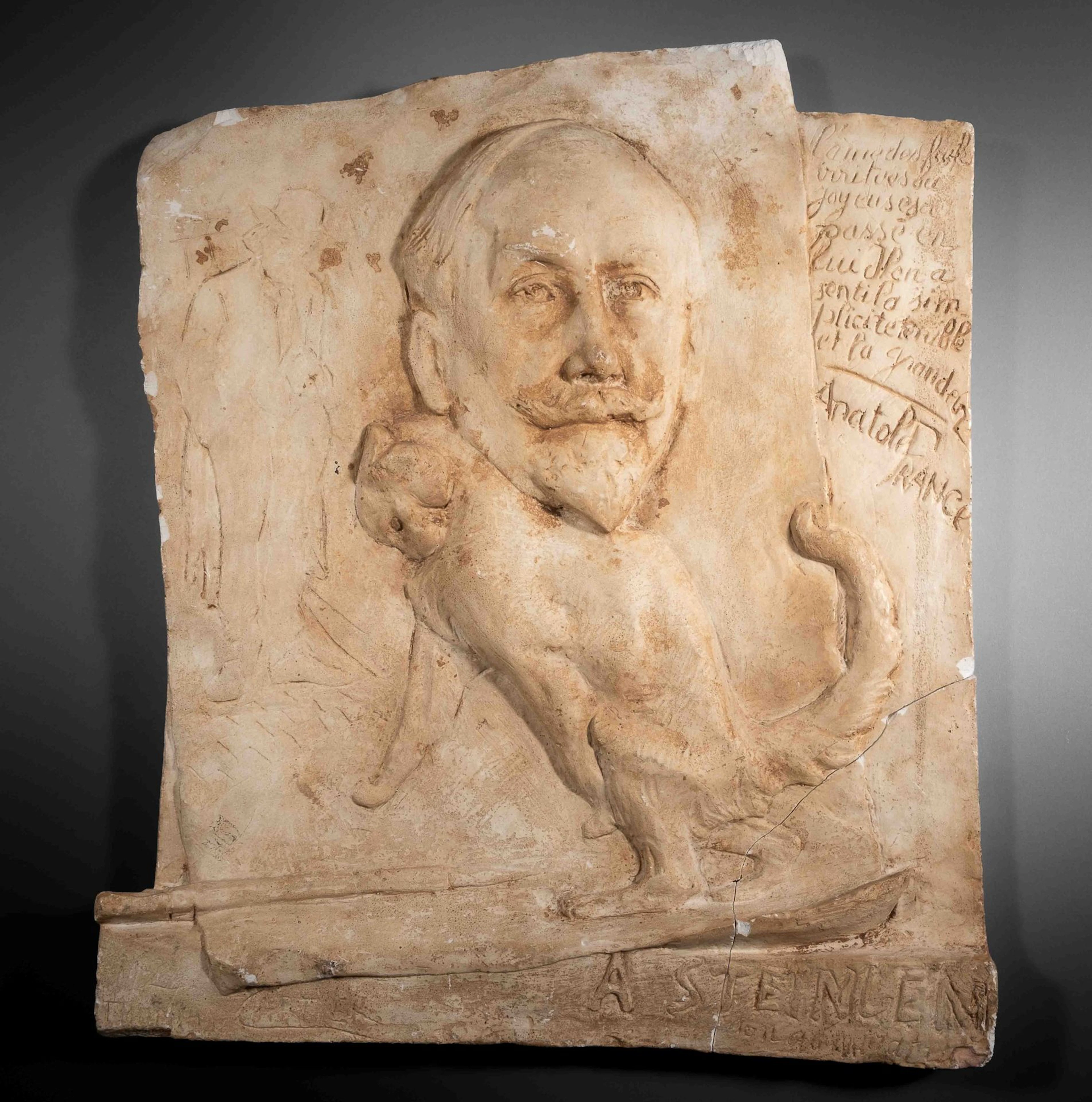 Thomas CARLIER (1879–1936) Homage to Théophile Alexandre Ste - Lot 159