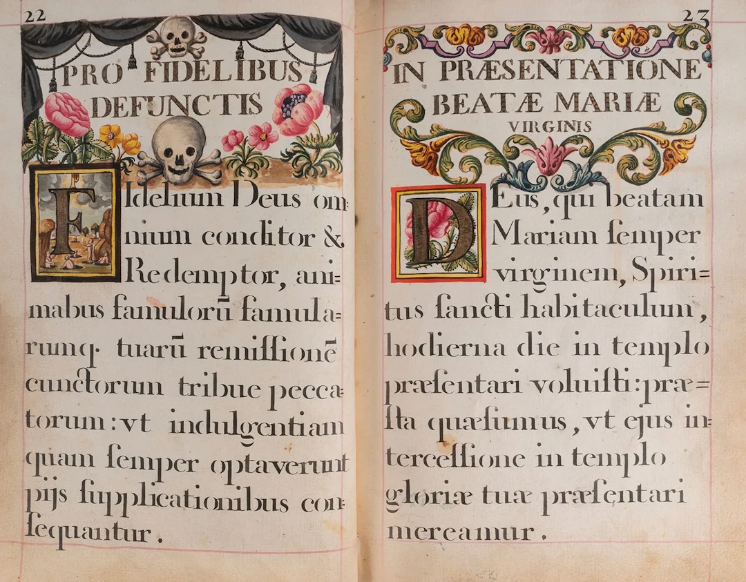 MANUSCRIPT. — Sancta Maria Magdelena. Various prayers to be - Lot 107