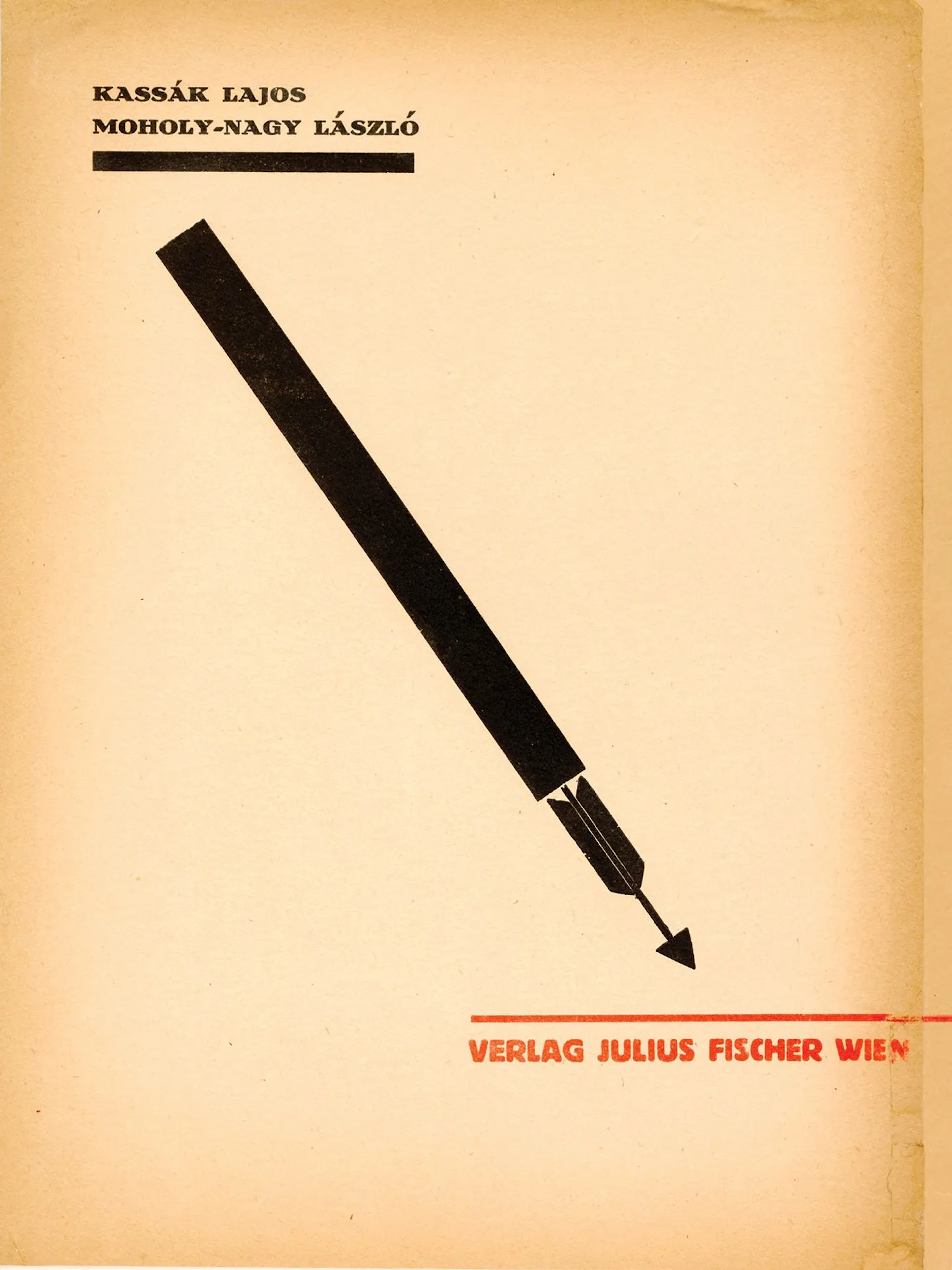 Lajos KASSÁK. László MOHOLY-NAGY. ÚJ MÜVÉSZEKET KÖNYVE. [= B - Lot 72