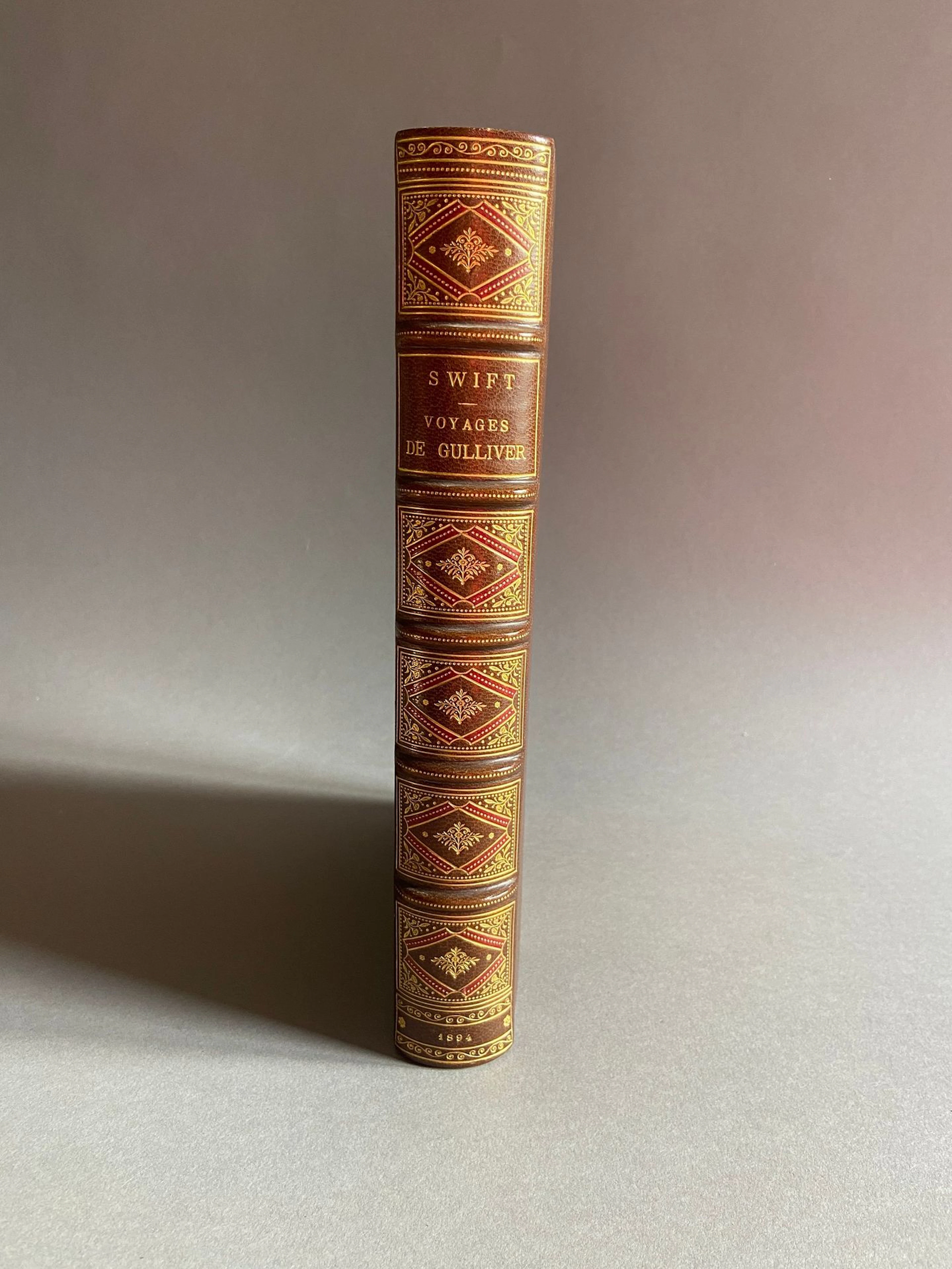 SWIFT (Jonathan). Gulliver’s Travels. Paris, A. Quantin, n.d - Lot 215