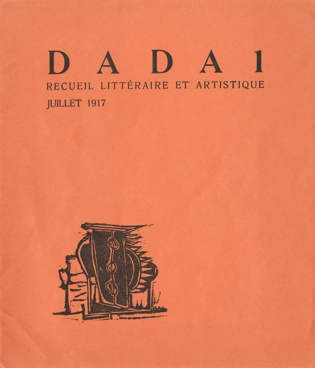 [MAGAZINE]. DADA. Zurich, No. 1/1917. 23.2 x 19.9 cm, staple - Lot 15