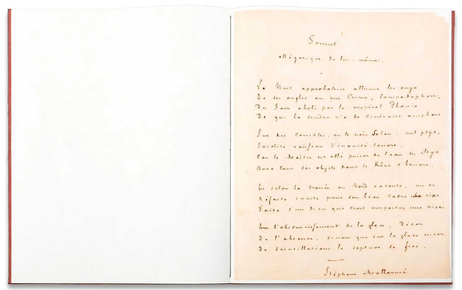 MALLARMÉ (Stéphane). - Lot 26
