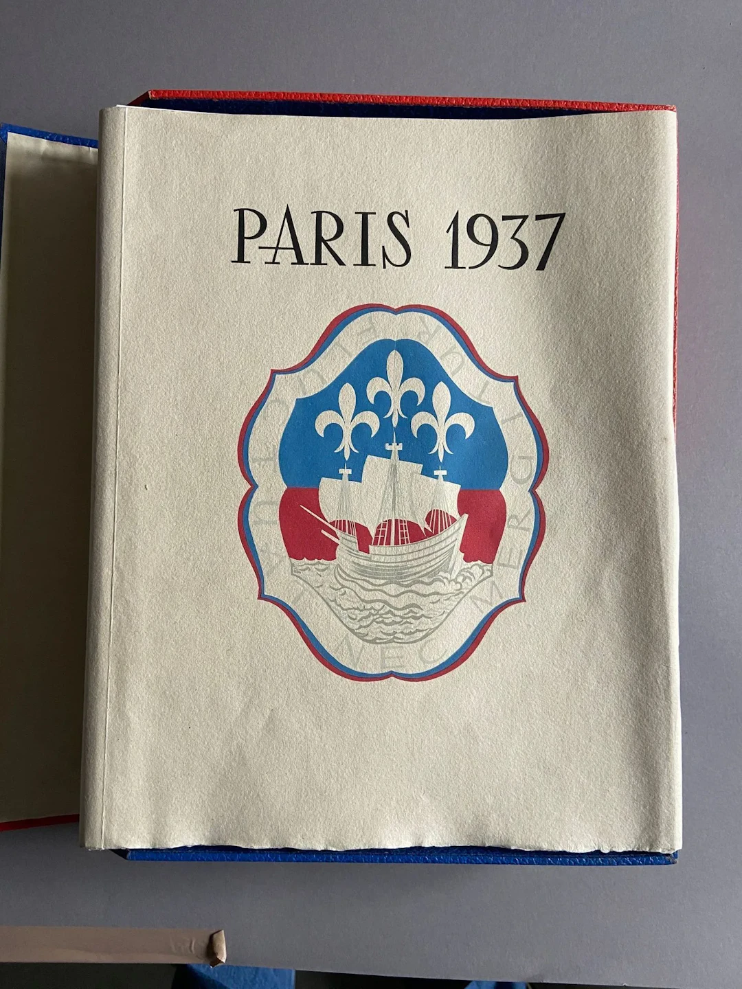 PARIS 1937. In-4 album, loose-leaf, slipcase. - Lot 264