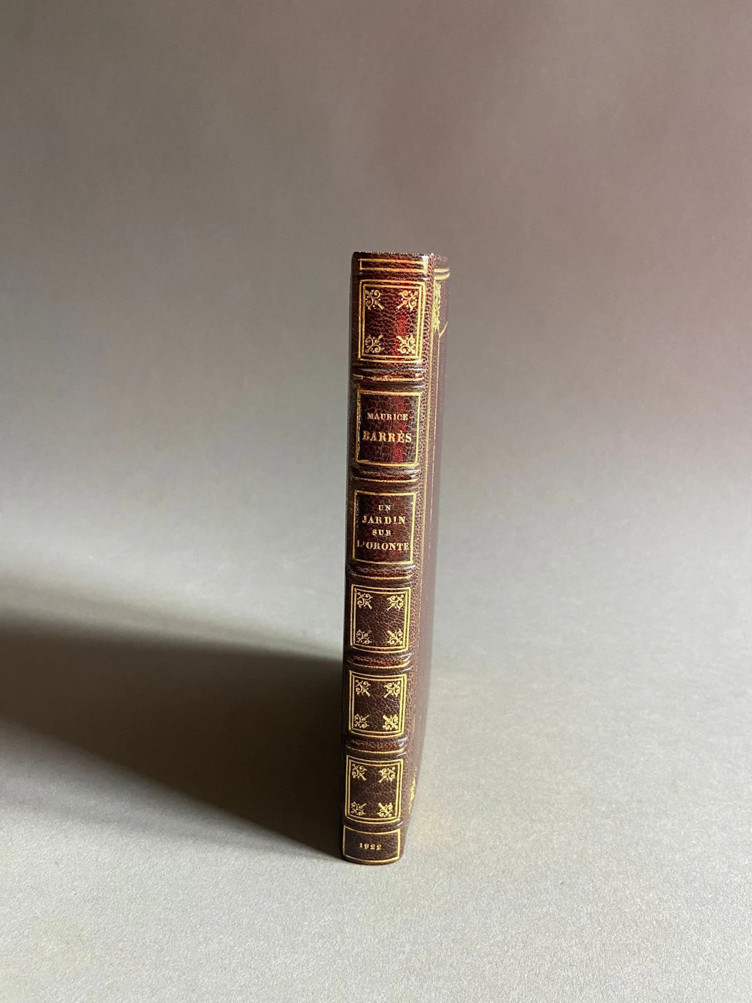 BARRÈS (Maurice). *A Garden on the Orontes*. Paris: Librairi - Lot 220