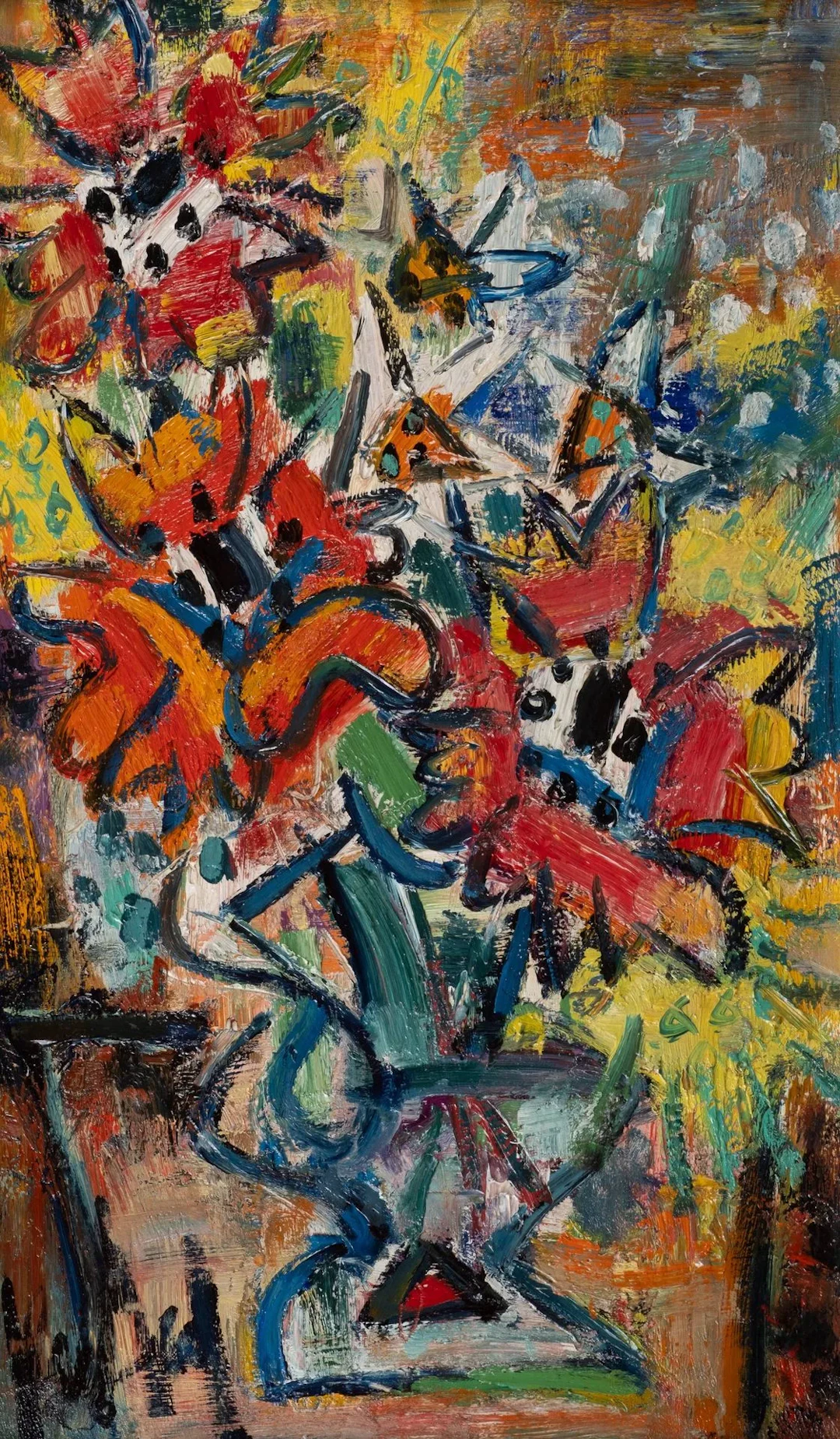 GEN PAUL (1895–1975) Bouquet Oil on hardboard, signed lower - Lot 234