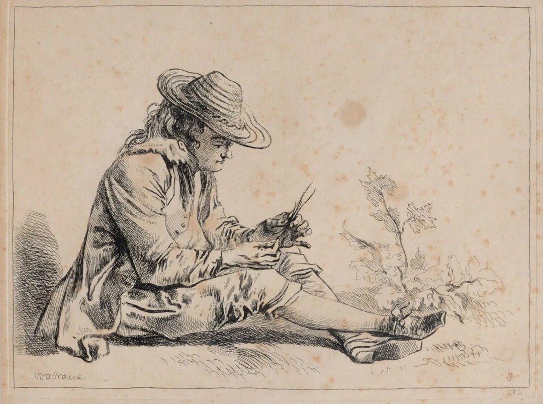 François BOUCHER (1703–1770), after Antoine WATTEAU (1684–17 - Lot 173