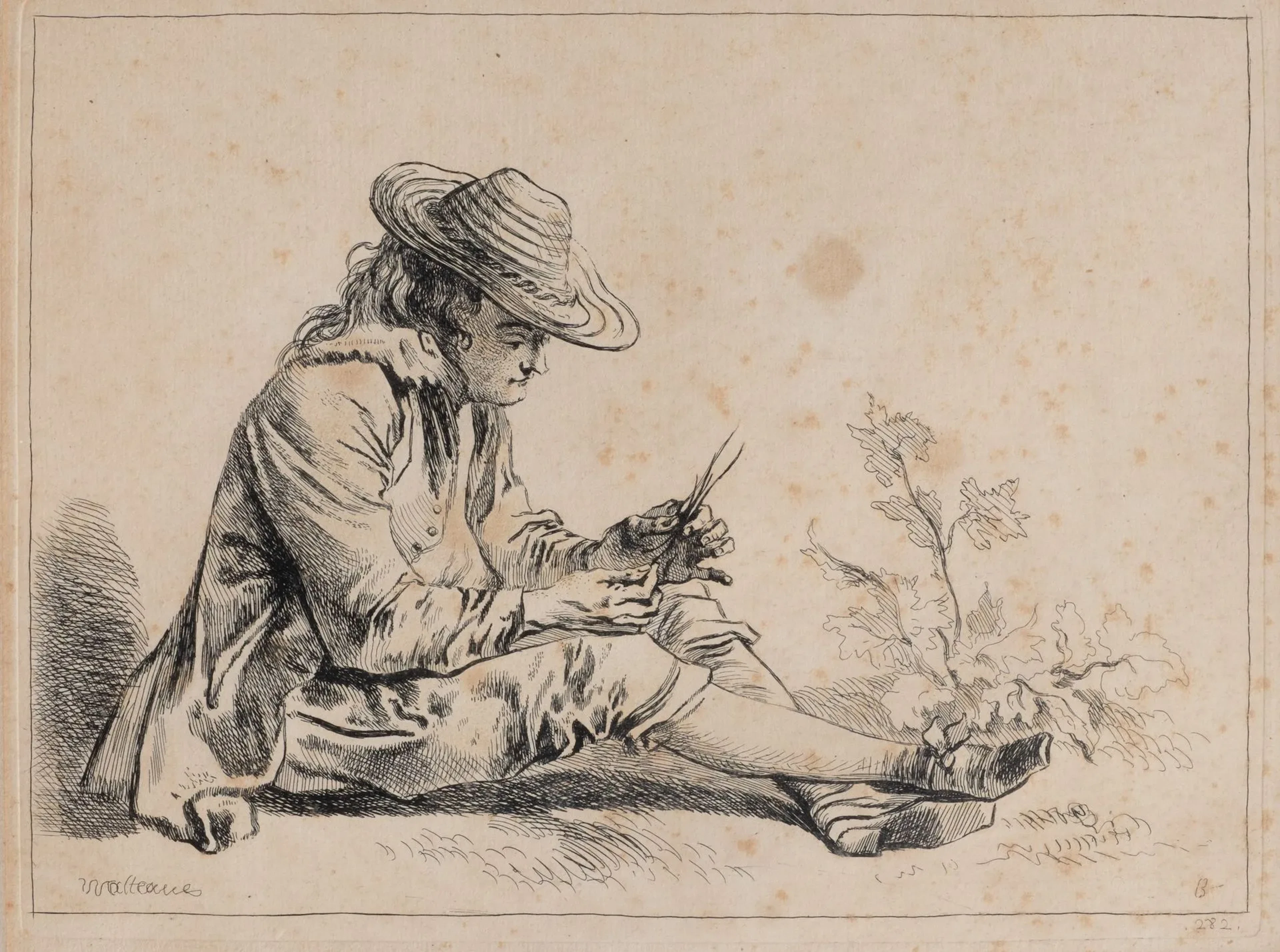 François BOUCHER (1703–1770), after Antoine WATTEAU (1684–17 - Lot 173