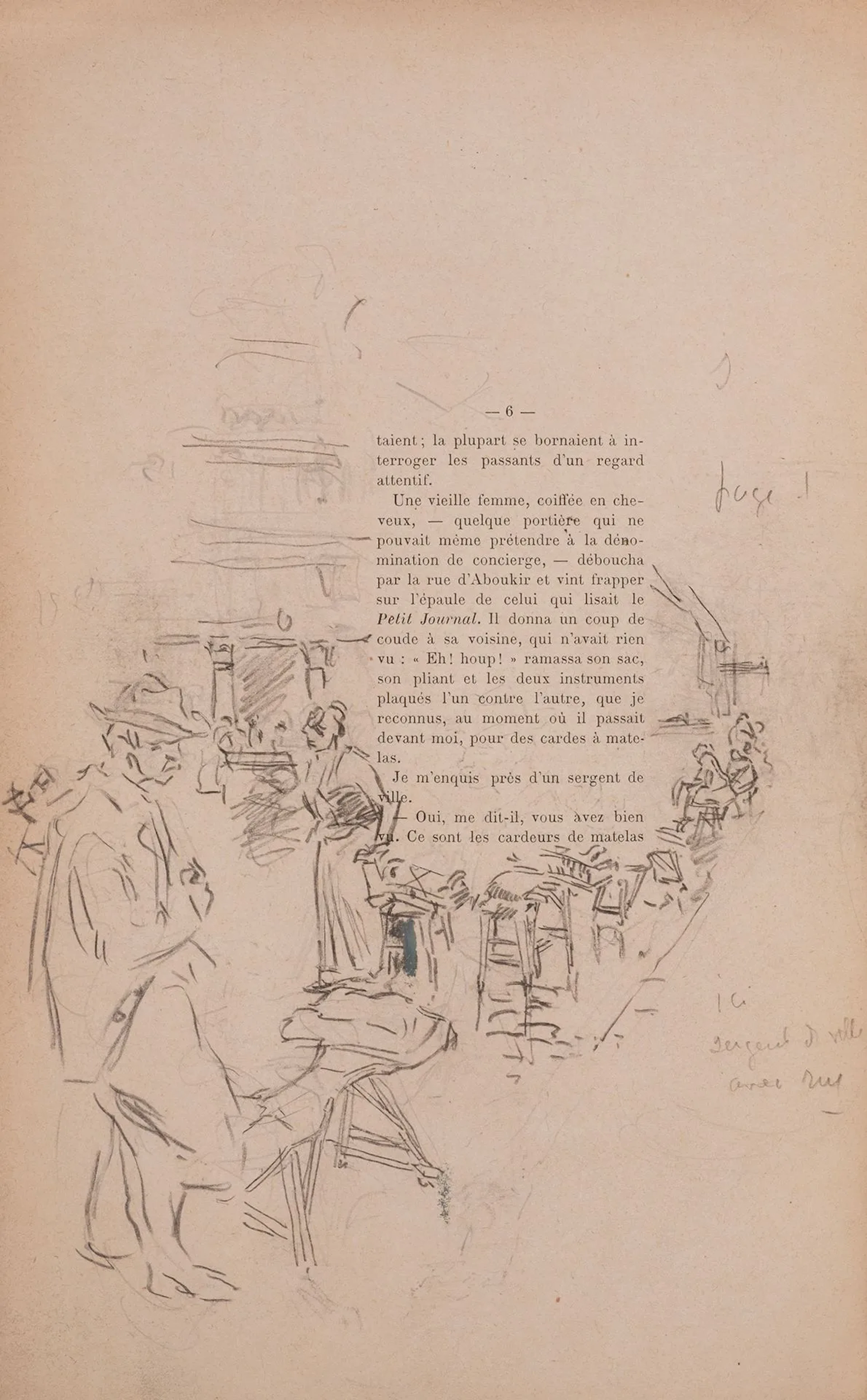 RÉVEILHAC (Paul). *Le Réveil de Paris*, by Bernadille. N.p. - Lot 205