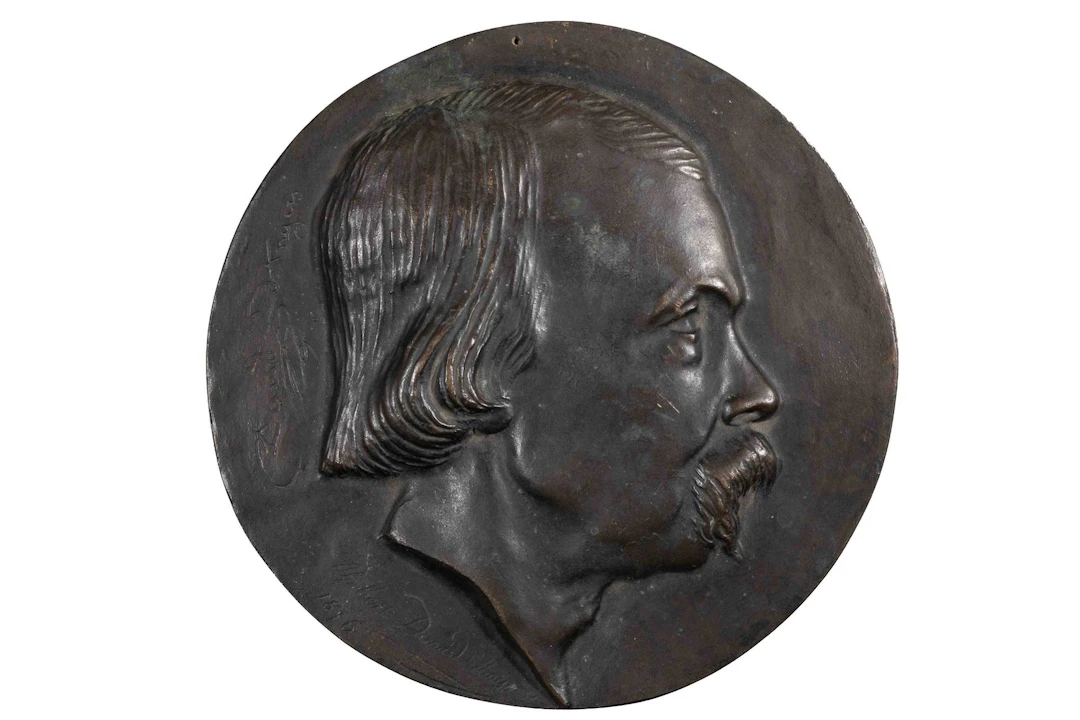Robert DAVID D’ANGERS (1833–1912) Profile portrait of Pierre - Lot 150