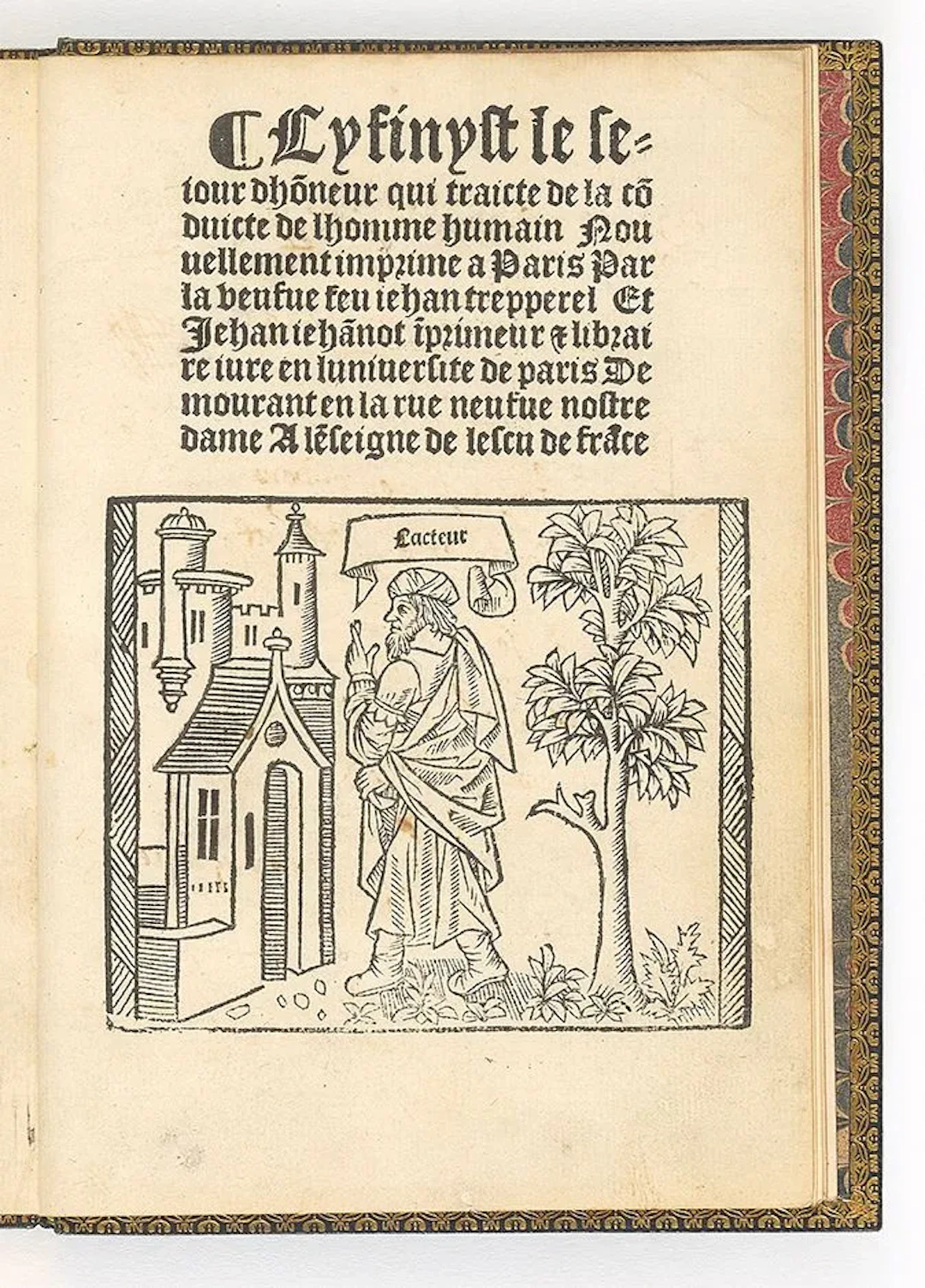 SAINT-GELAIS (Octavien de). *Sensuyt le Sejour Dhonneur*, co - Lot 23