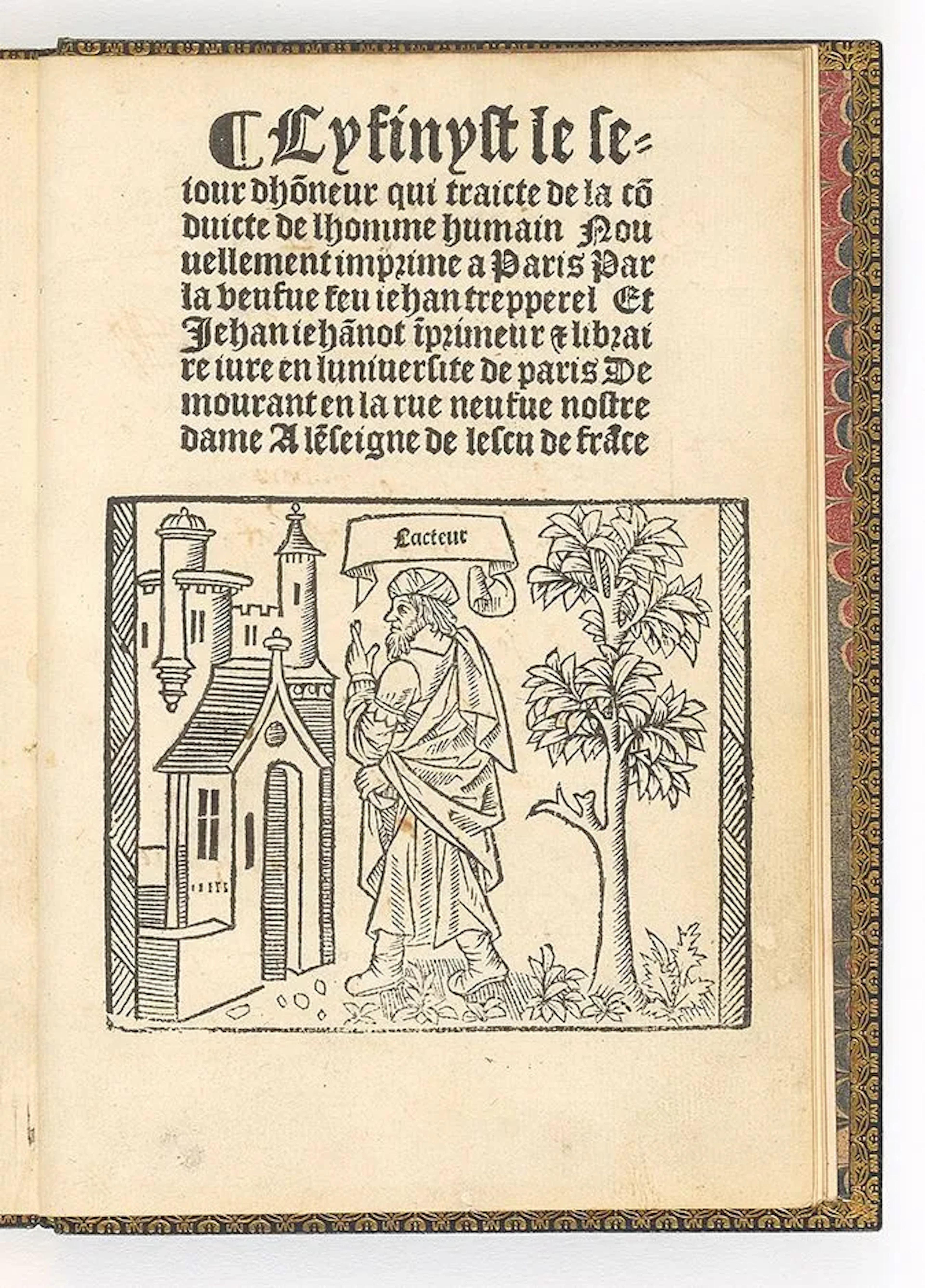 SAINT-GELAIS (Octavien de). *Sensuyt le Sejour Dhonneur*, co - Lot 23
