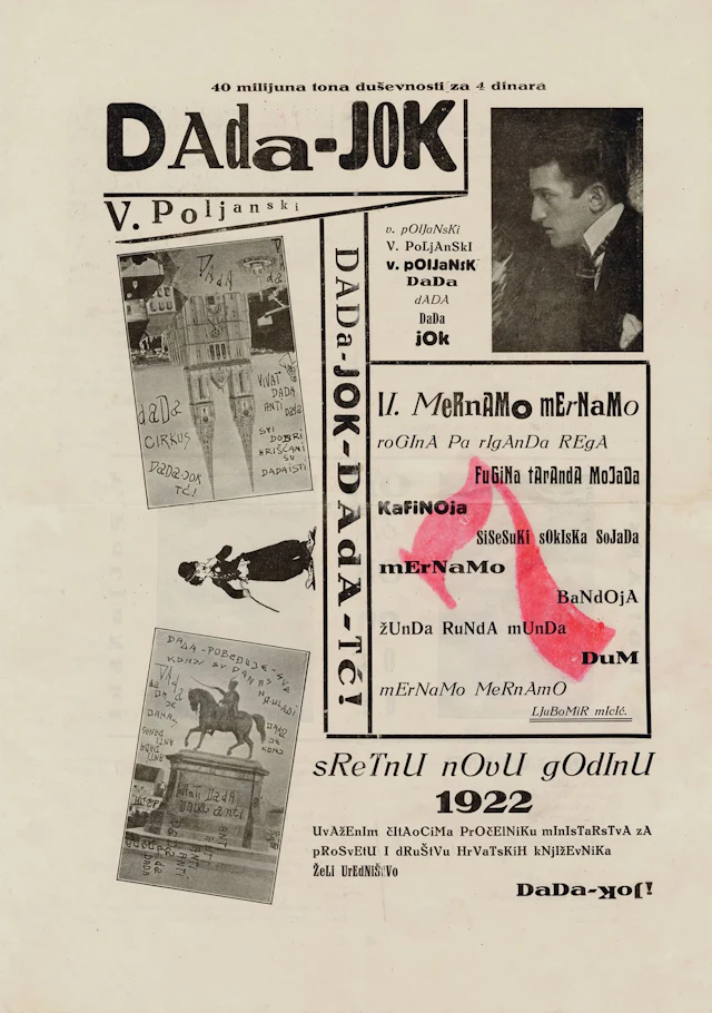 CROATIA / SERBIA / SLOVENIA [MAGAZINE]. DADA-JOK. Zagreb, No - Lot 58