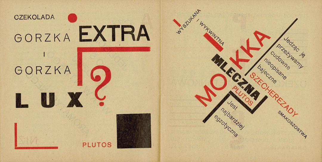 [PROSPECTUS]. CZEKOLADA PLUTOS. Warsaw, 1925. 15.1 x 14.9 cm - Lot 197