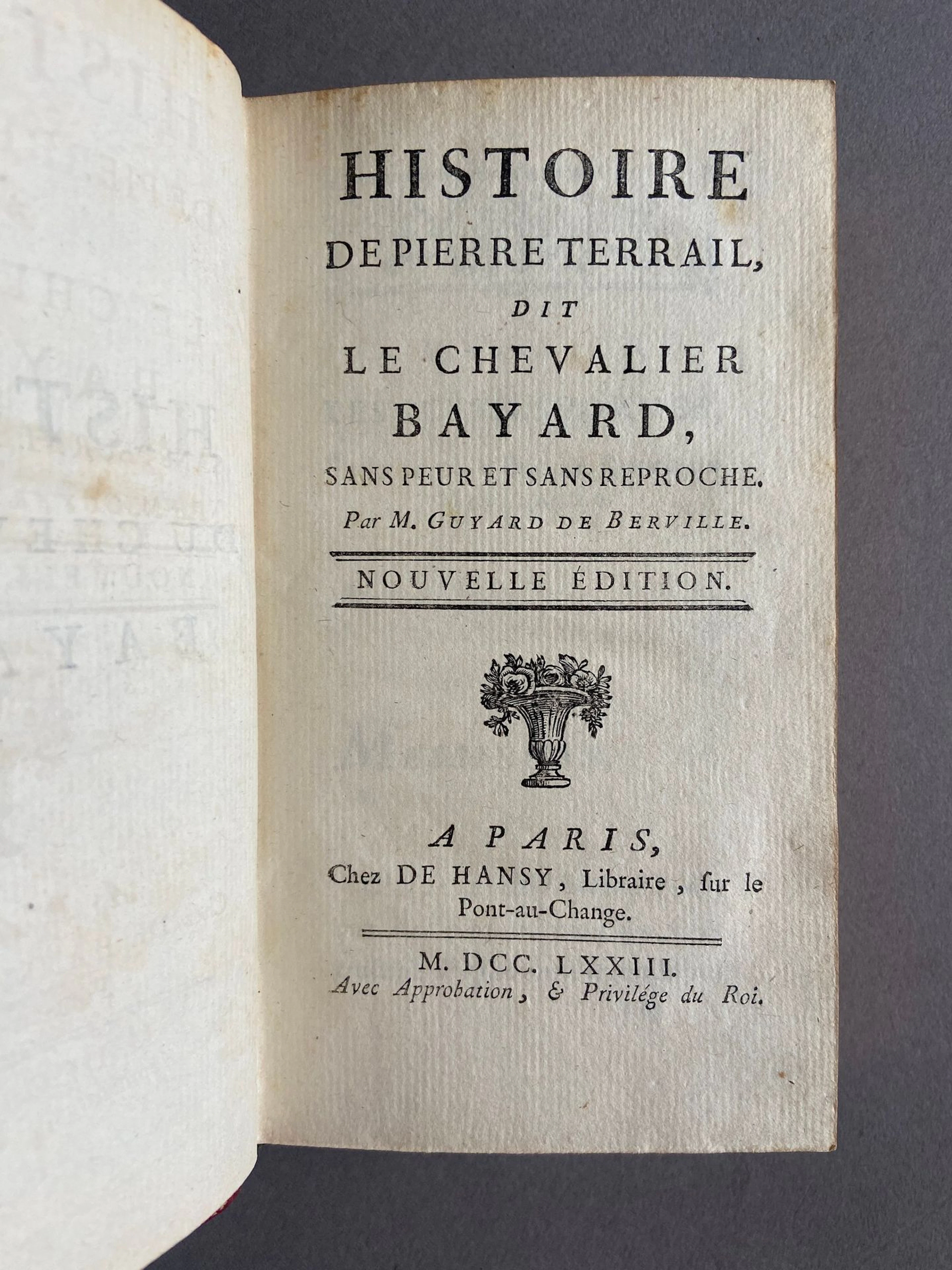 GUYARD DE BERVILLE. The Story of Pierre Terrail, Known as Ch - Lot 81