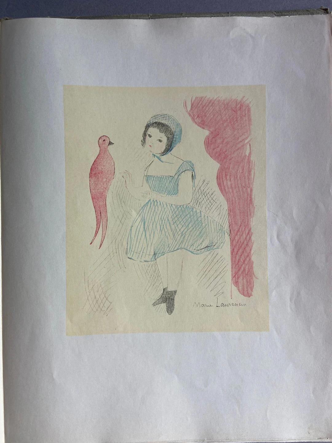 LAURENCIN (Marie). *Les Petites filles*. Text by Renée de Br - Lot 242