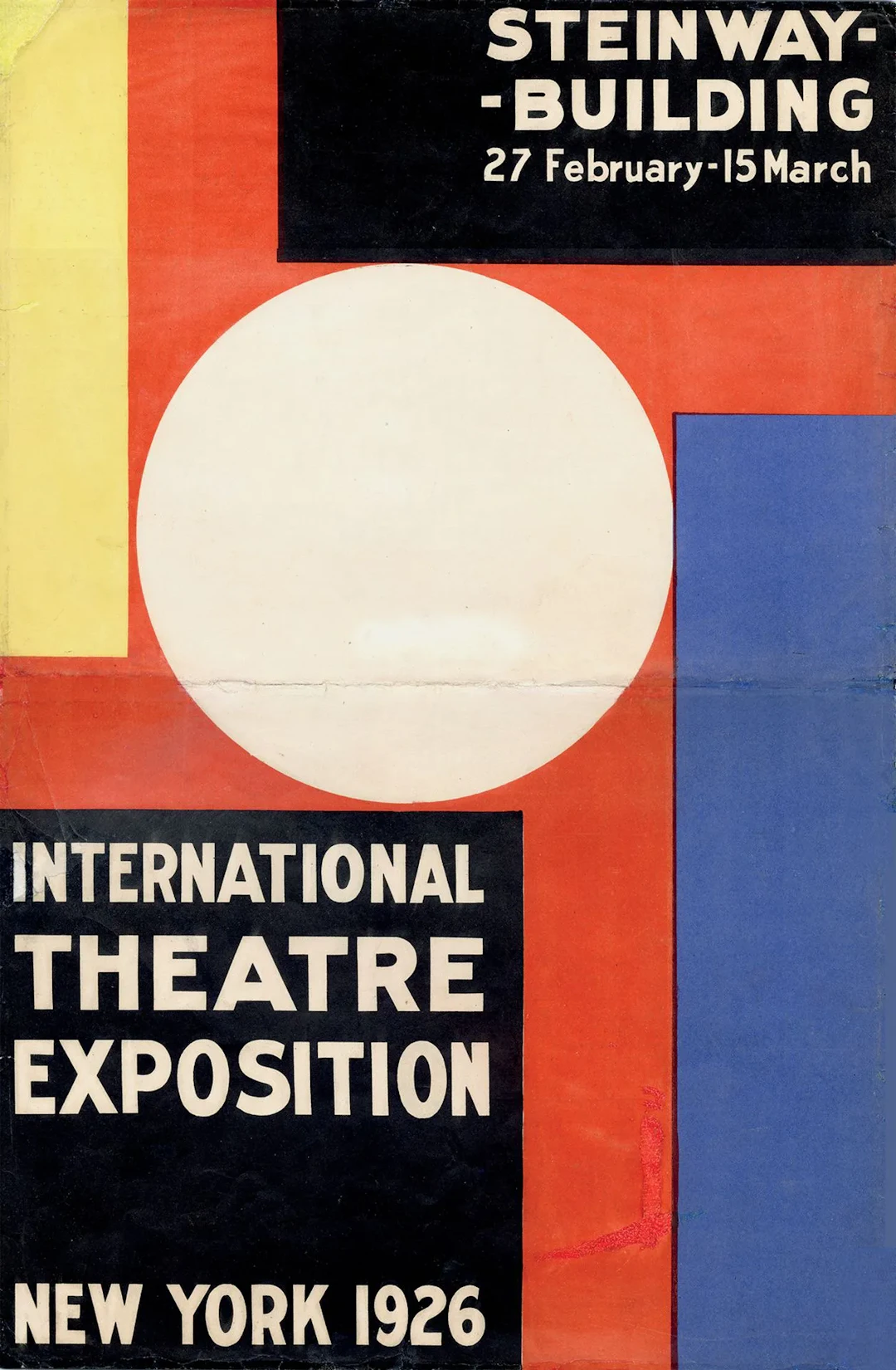 [CATALOG]. INTERNATIONAL THEATER EXHIBITION. New York, 1926. - Lot 221
