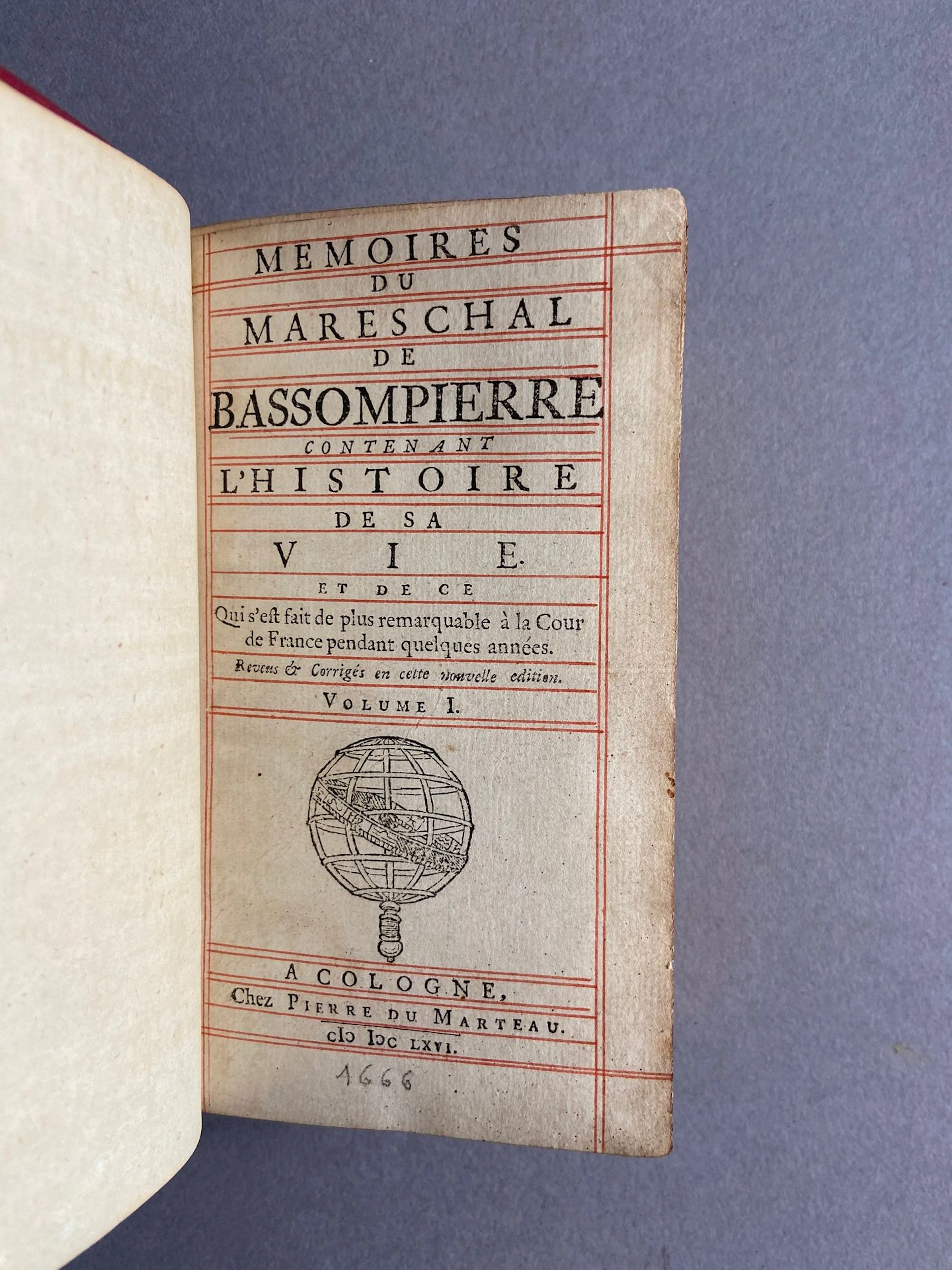 BASSOMPIERRE. Memoirs of Marshal de Bassompierre, containing - Lot 28
