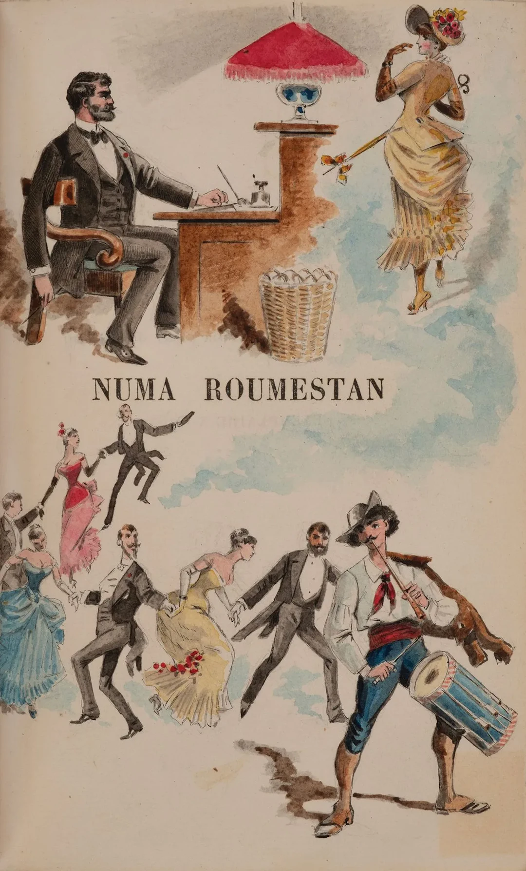 DAUDET (Alphonse). *Numa Roumestan*. *Parisian Customs*. Par - Lot 189