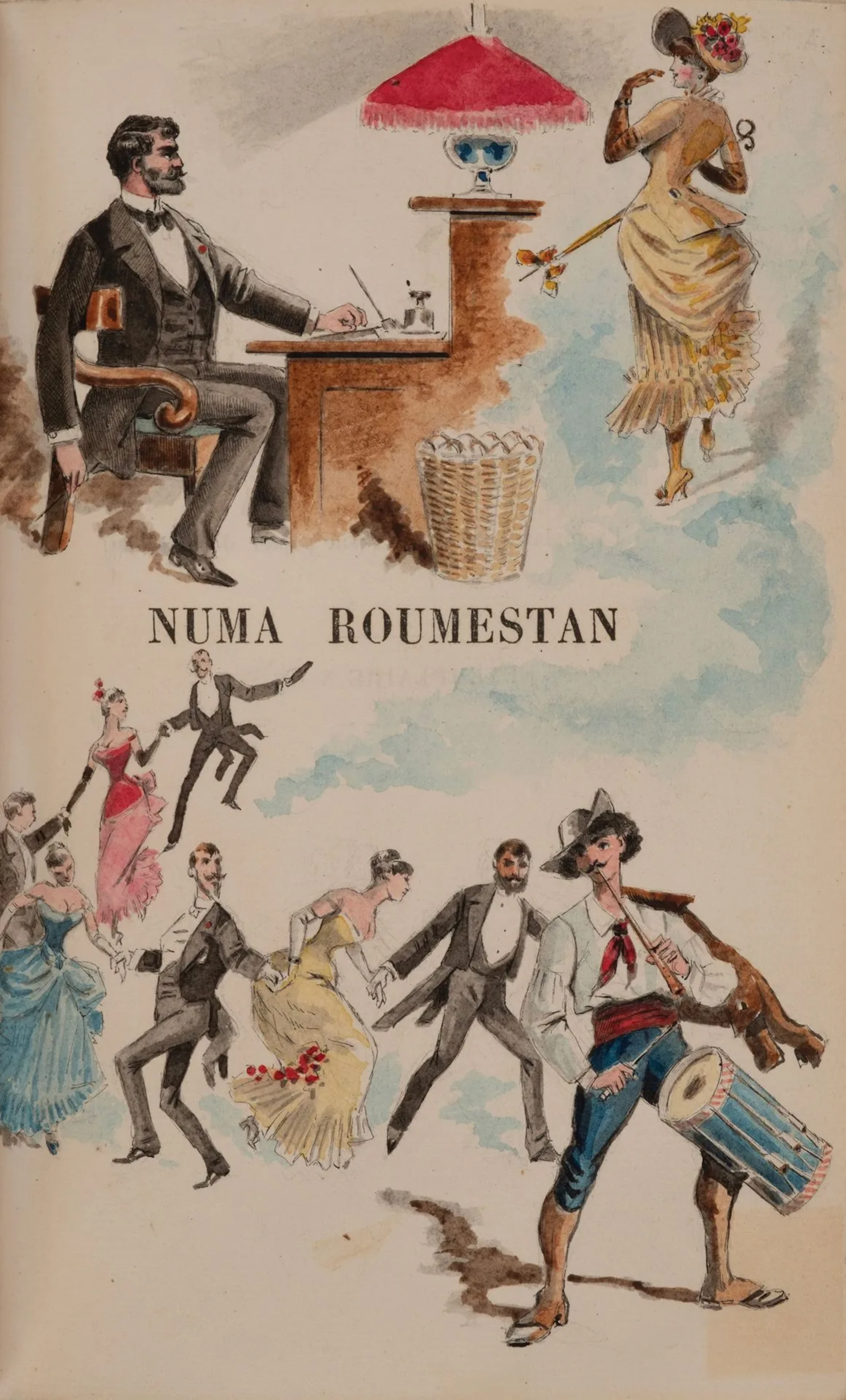 DAUDET (Alphonse). *Numa Roumestan*. *Parisian Customs*. Par - Lot 189