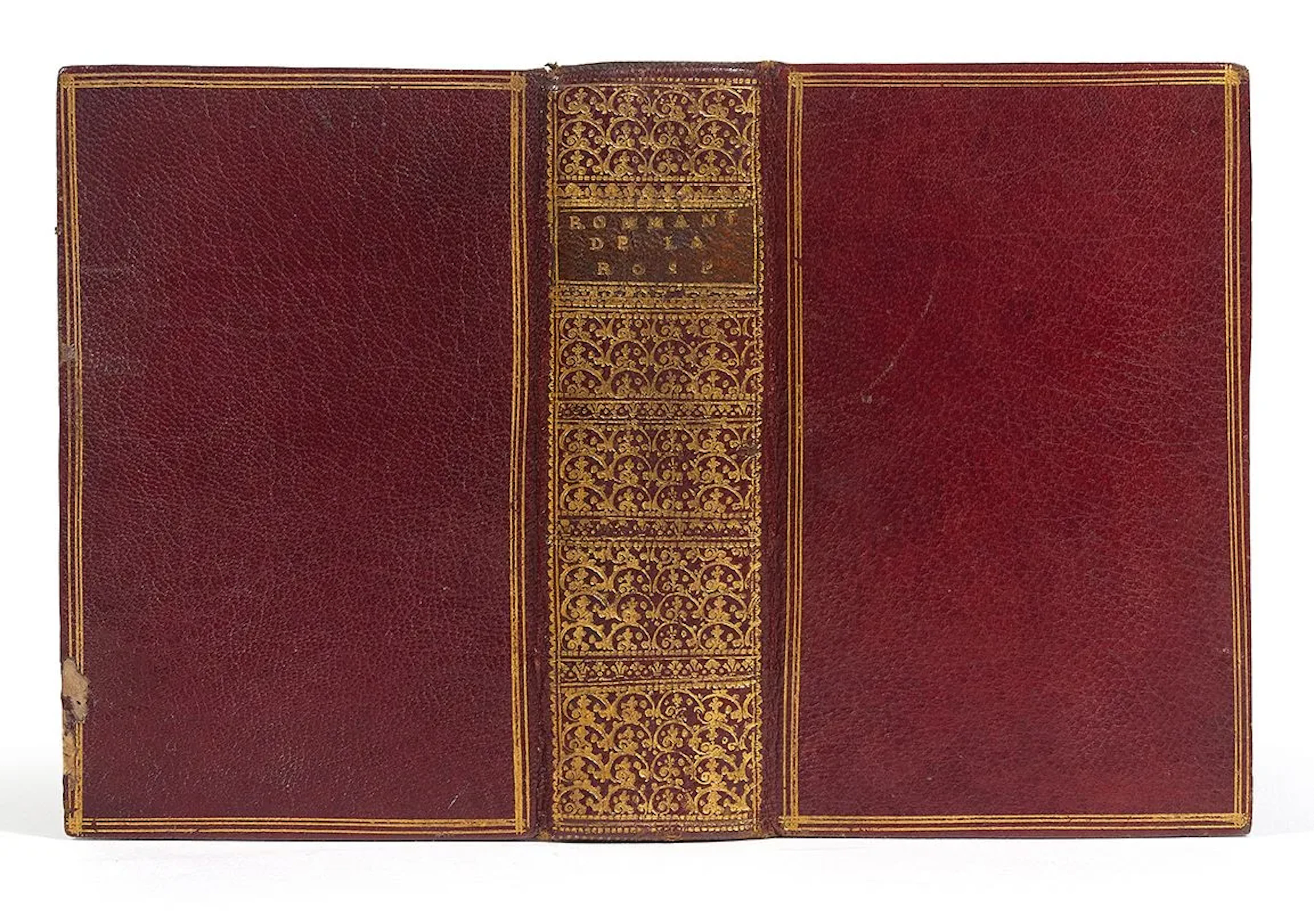 LORRIS (Guillaume de) and Jean de MEUNG. *Le Rommant de la R - Lot 29