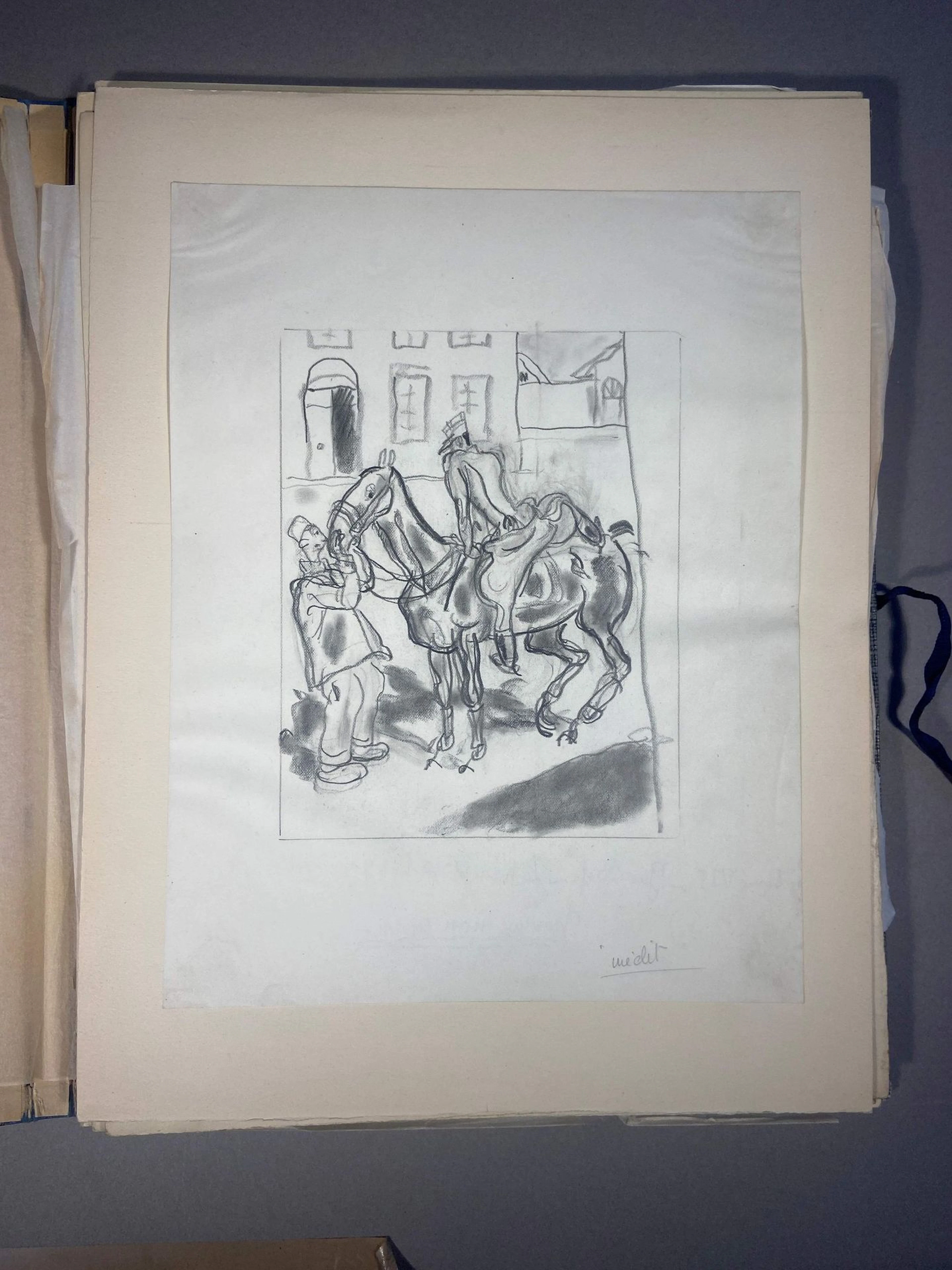 BOFA (Gus). A set of 20 original drawings executed on Rives - Lot 225