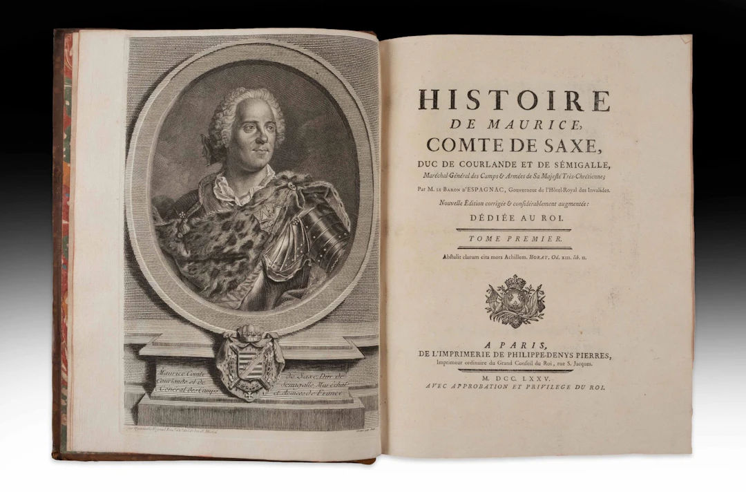 ESPAGNAC (Baron of). History of Maurice, Count of Saxony, Du - Lot 66