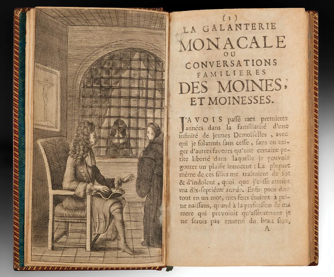 MONASTIC GALANTRY (La) or Informal Conversations Among Monks - Lot 75