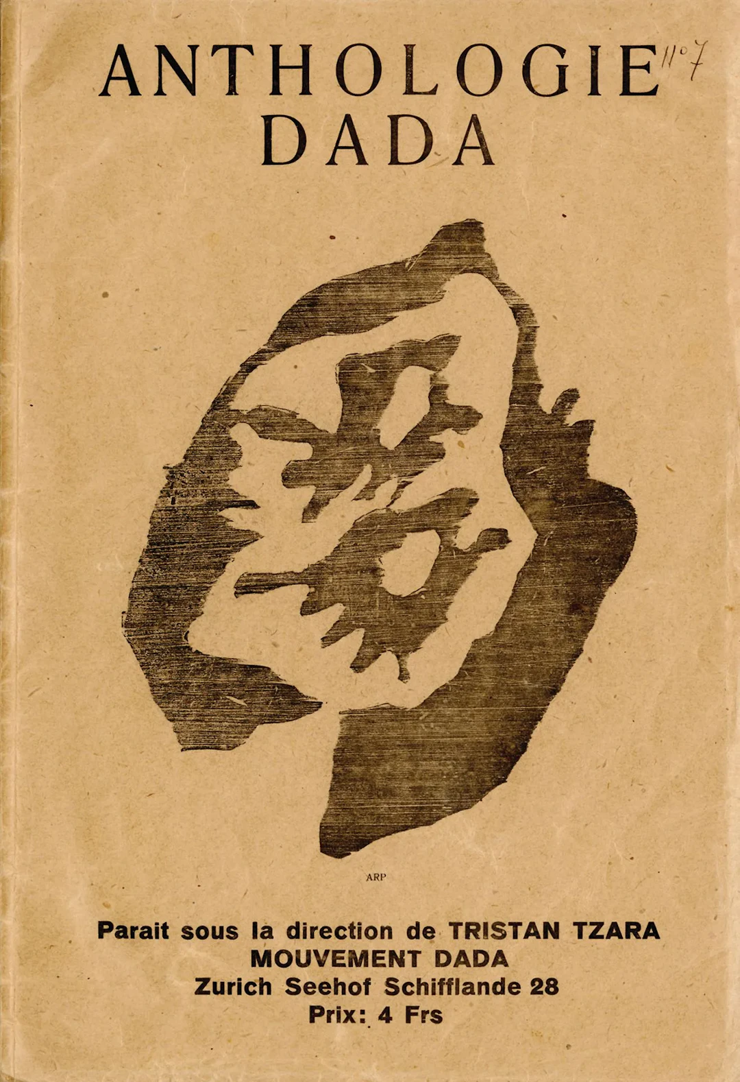 SWITZERLAND [MAGAZINE]. DADA. Zurich, No. 4-5/1919. 27.6 x 1 - Lot 25