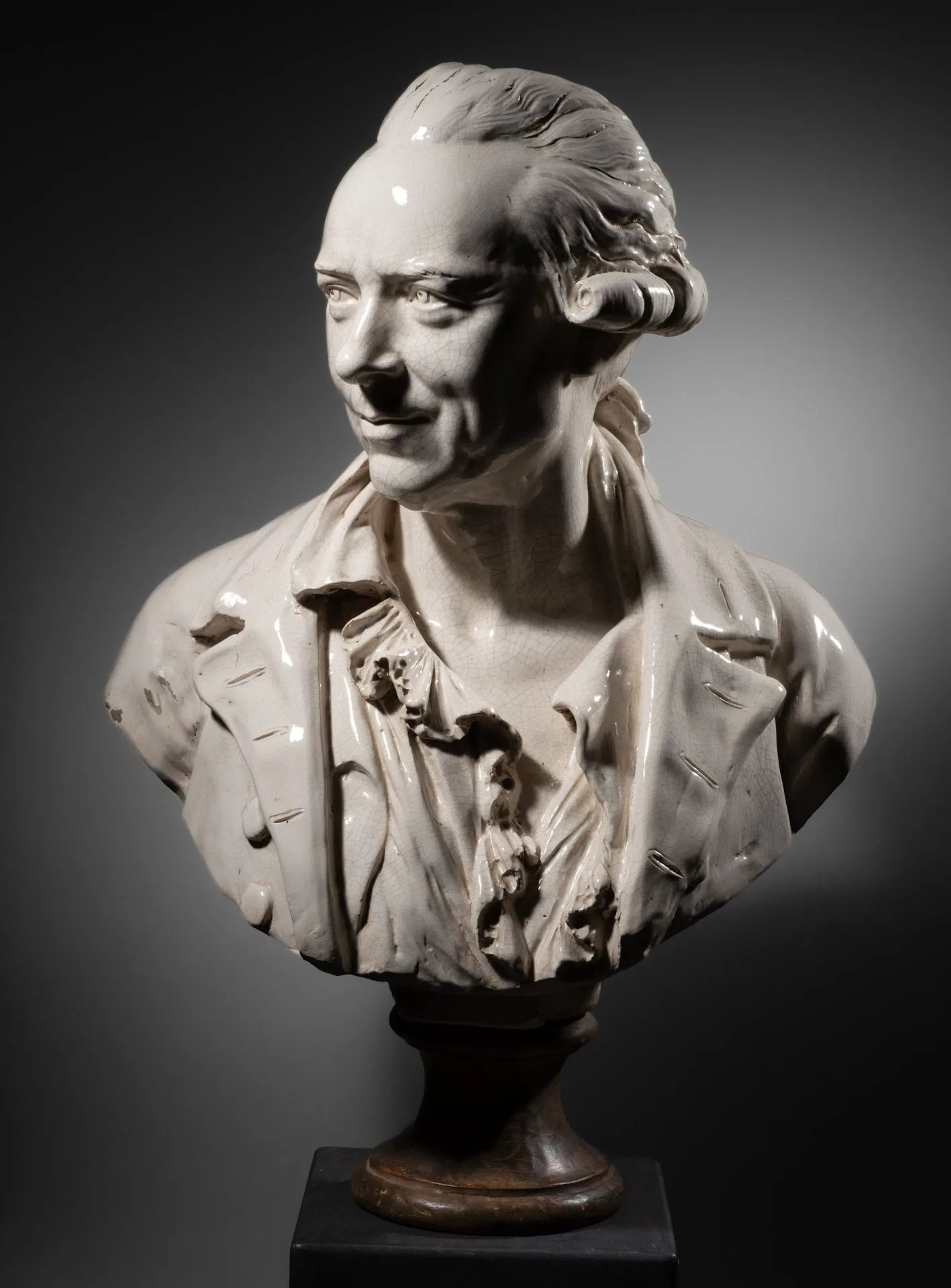 19th-century French school, after Augustin PAJOU. Portrait o - Lot 172