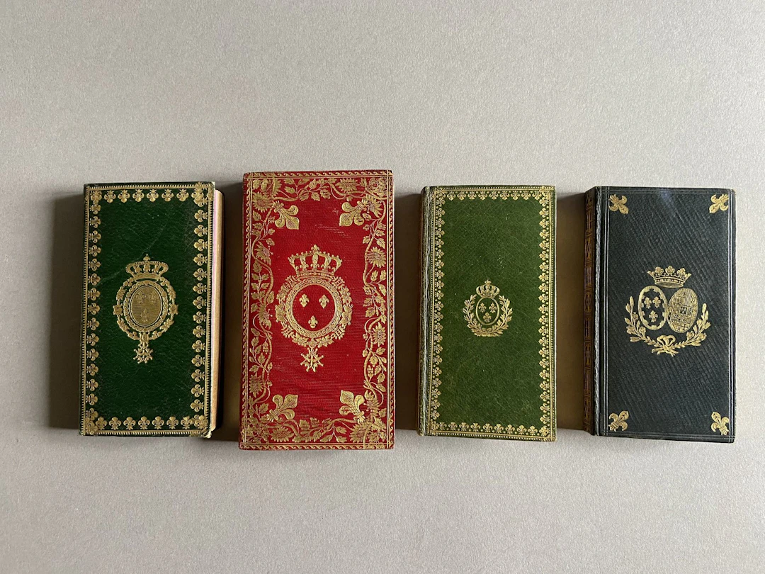 ALMANAC. — Set of 4 volumes, very fine copies with coats of - Lot 8