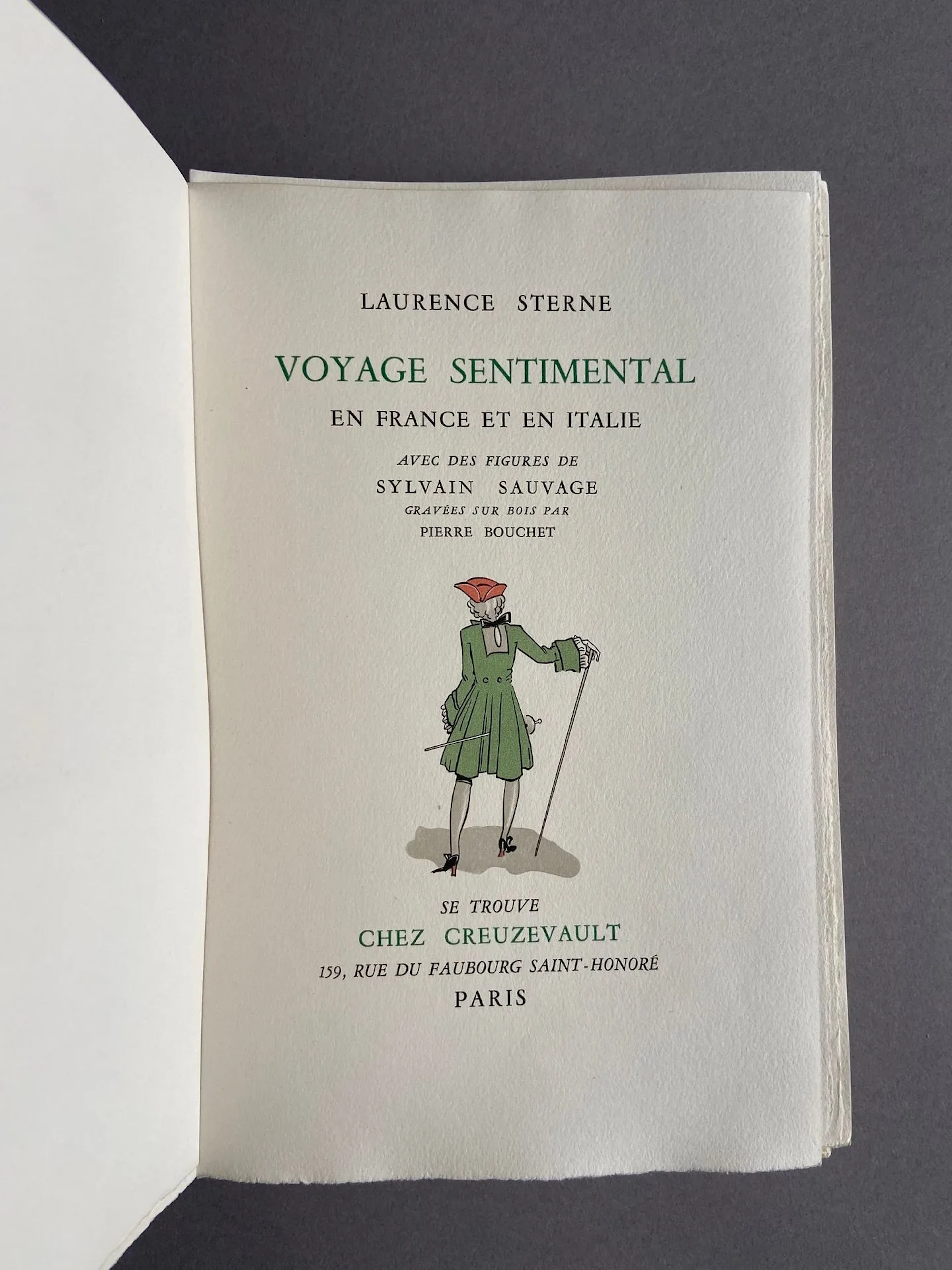 STERNE (Laurence). A Sentimental Journey Through France and - Lot 272