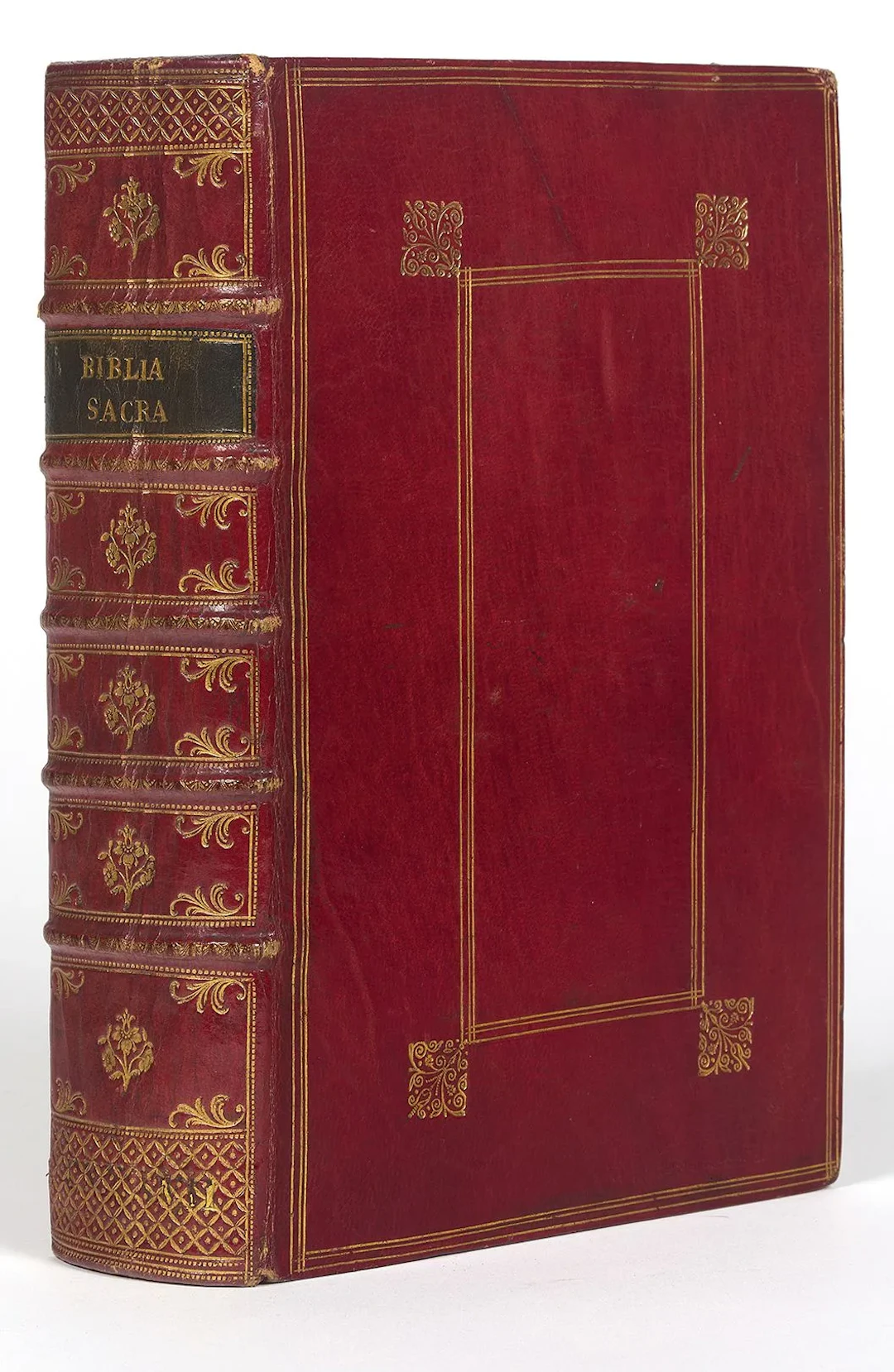 THE SO-CALLED BROCKETT-HUTH BIBLE (OLD AND NEW TESTAMENTS; I - Lot 1