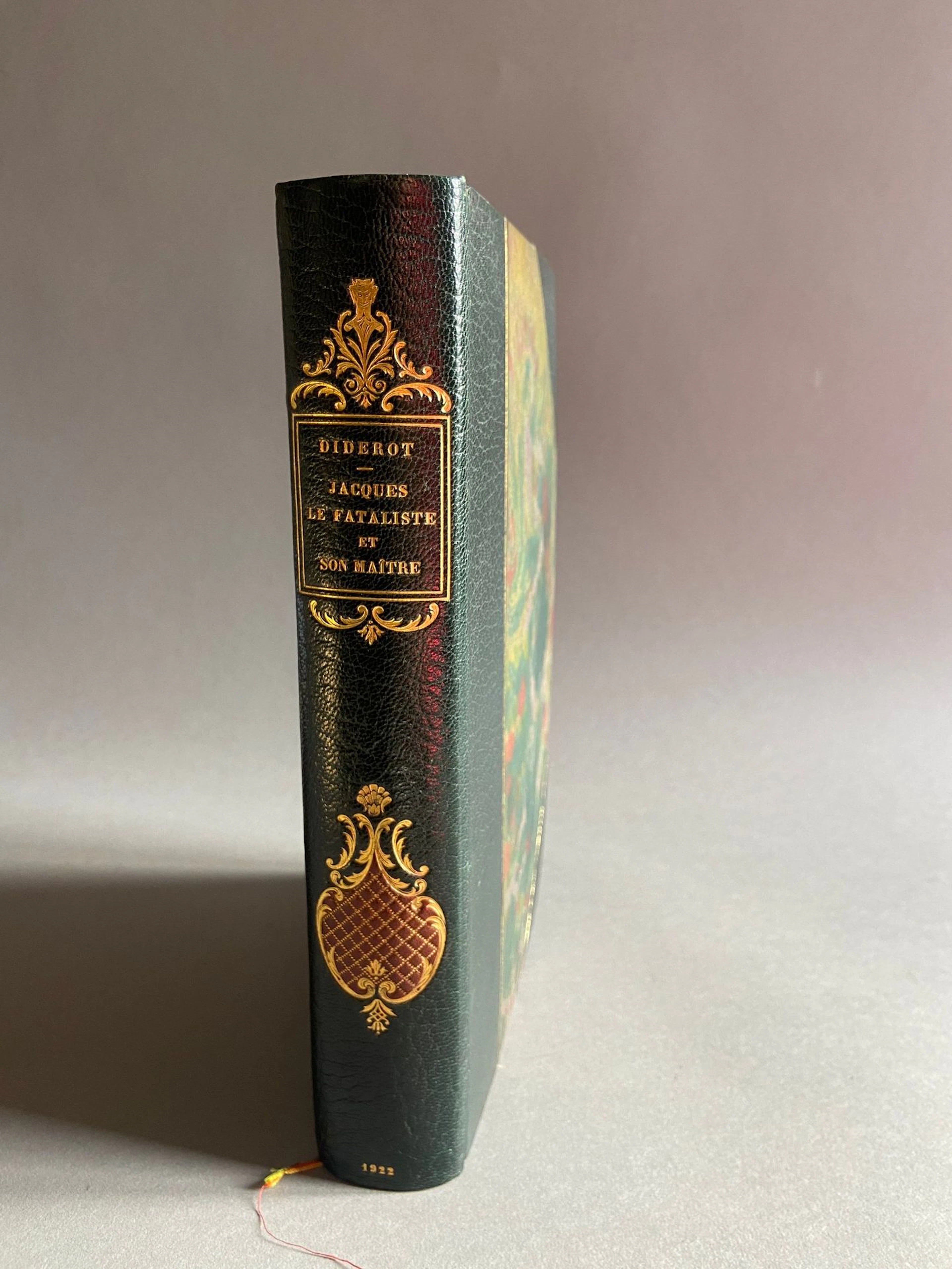DIDEROT (Denis). Jacques the Fatalist and His Master. Paris, - Lot 232