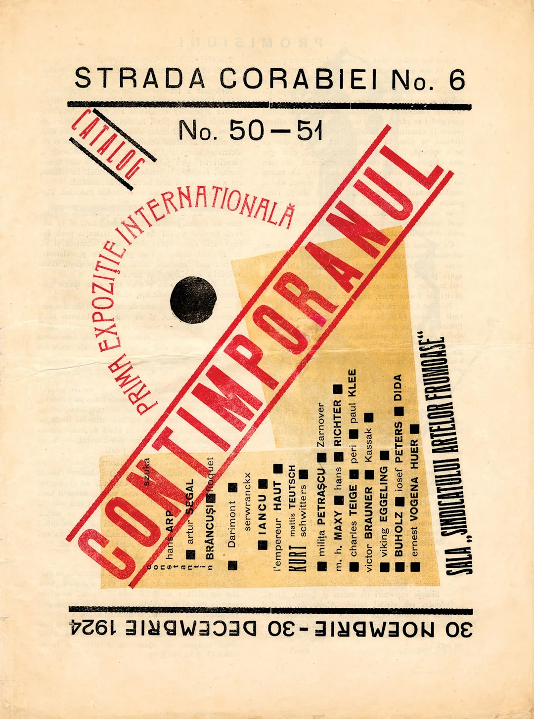[MAGAZINE/CATALOG]. CONTIMPORANUL. Bucharest, No. 50-51/Dece - Lot 164