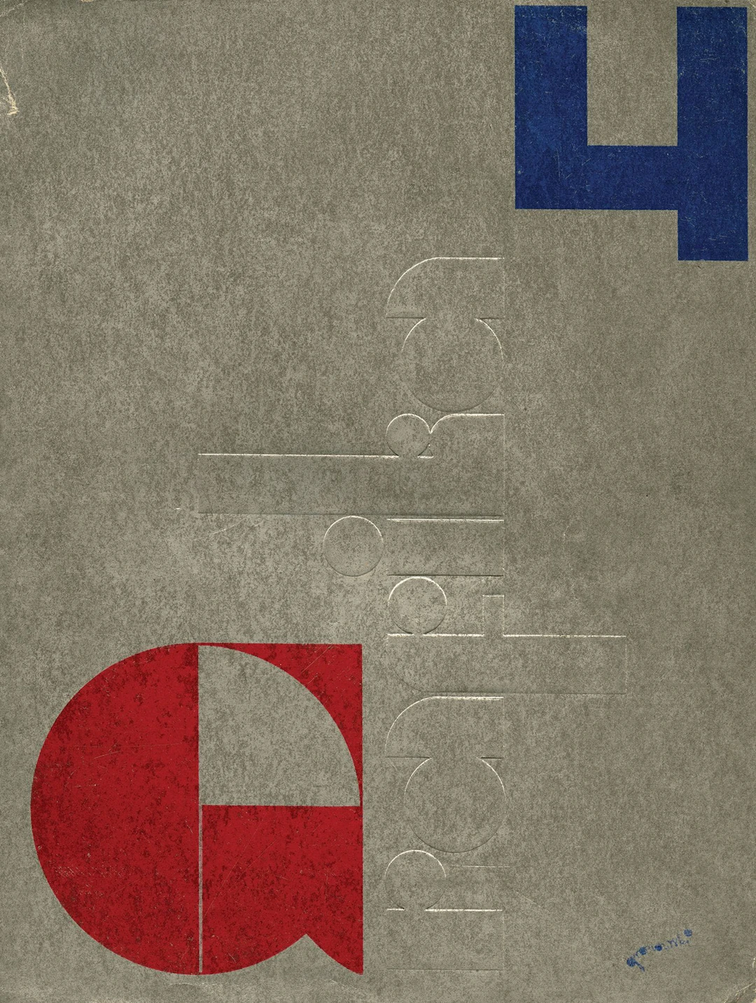 [MAGAZINE]. GRAFIKA. Warsaw, No. 4|1932. 30.8 x 23.4 cm, pap - Lot 339
