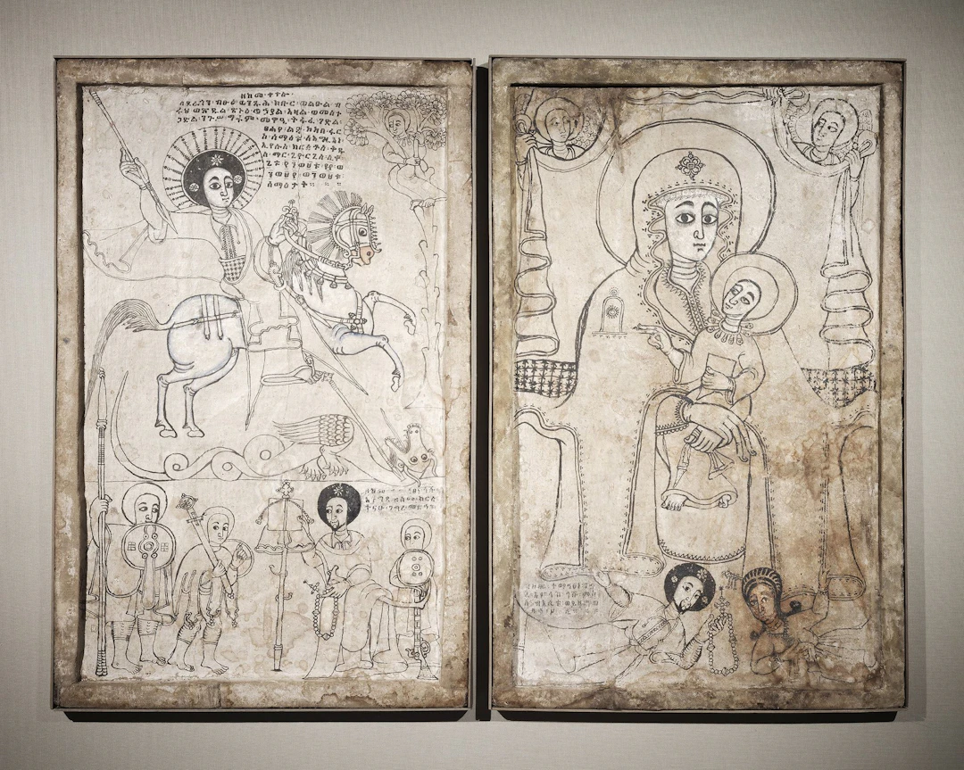 DIPTYCH ICON - Lot 110
