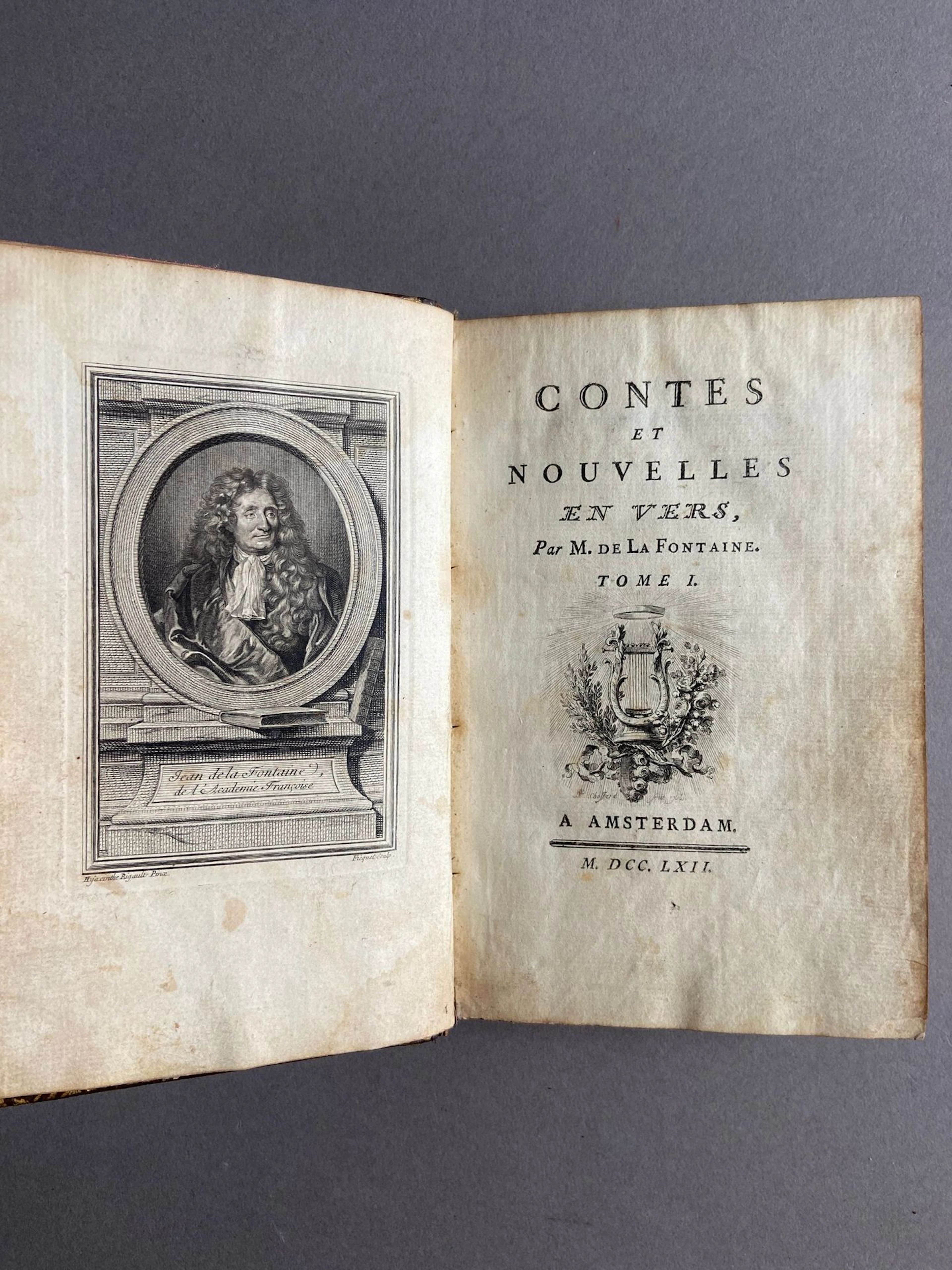 LA FONTAINE (Jean de). Tales and Short Stories in Verse. Ams - Lot 90