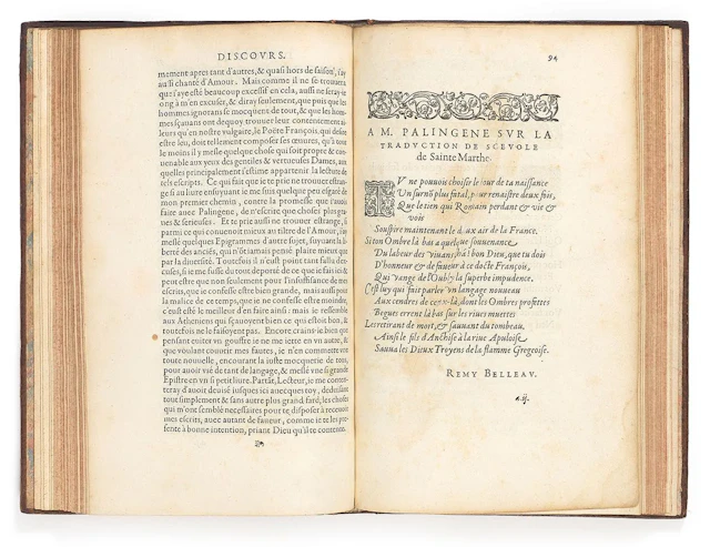 SAINTE-MARTHE (Scévole de). The Works. Paris, Mamert Patisso - Lot 46