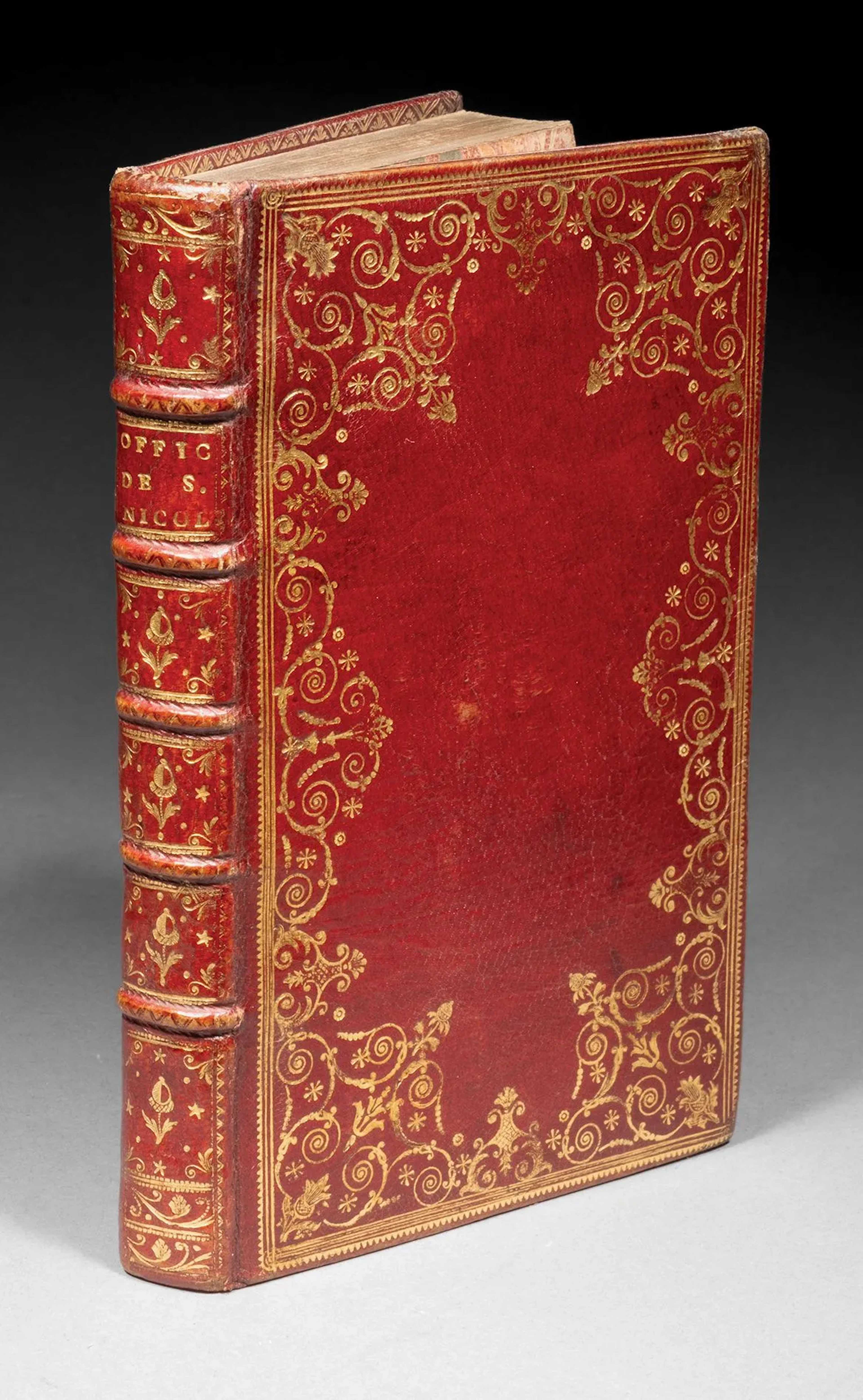 WINE. — Liturgical Texts of St. Nicholas, Bishop of Myra, fo - Lot 177