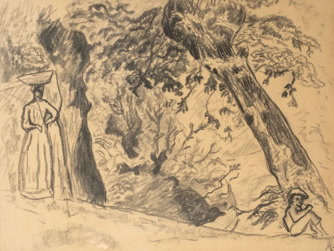 Paul-Élie RANSON (1861–1909) Woman Carrying a Basket on Her - Lot 32