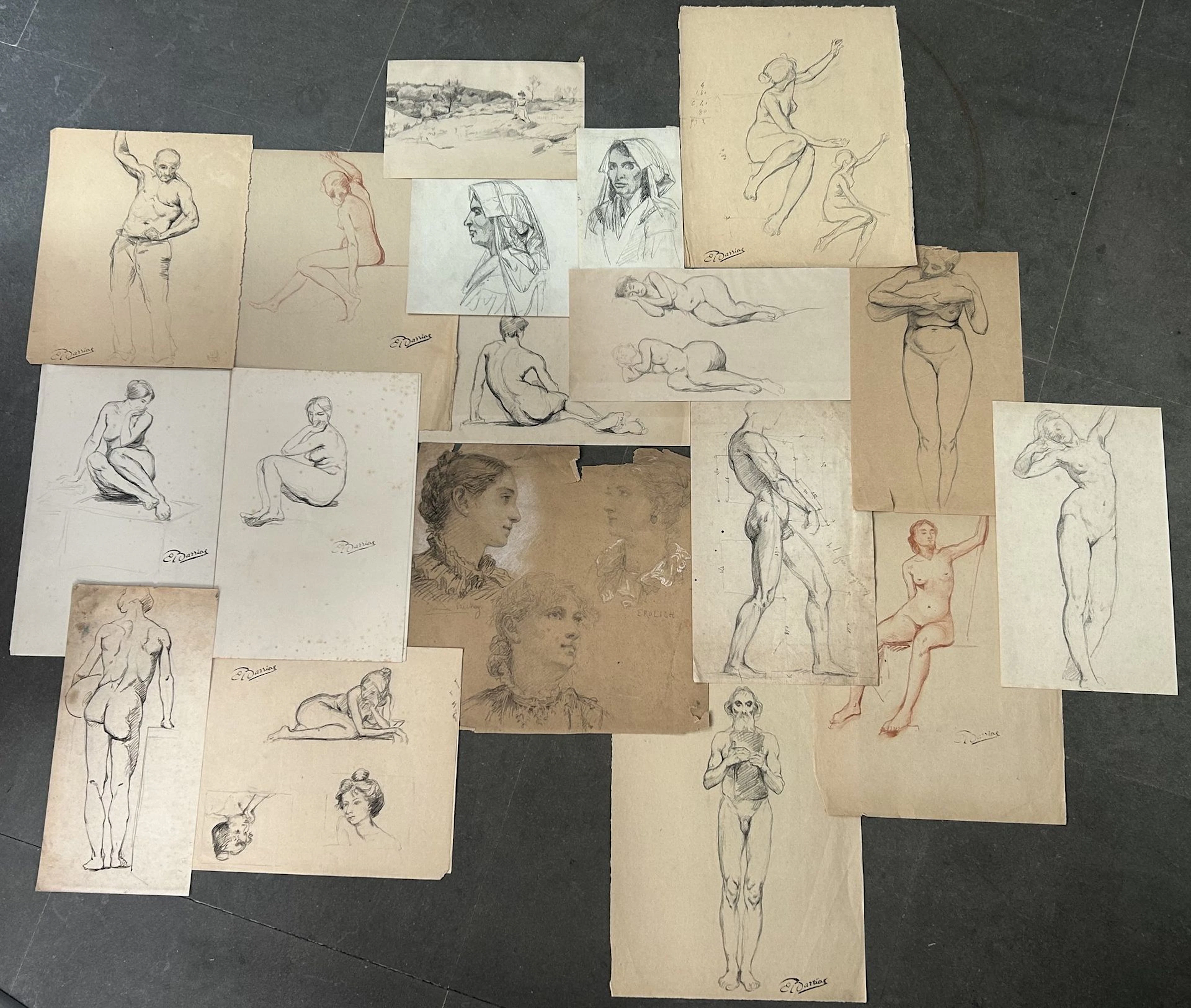 A collection centered on Louis-Ernest BARRIAS (1841–1905), s - Lot 173
