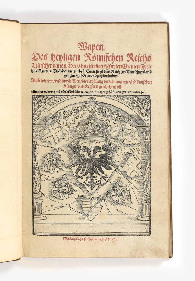 KOBEL (Jacob). Wapon des heiligen Romischen Reichs Teutscher - Lot 34