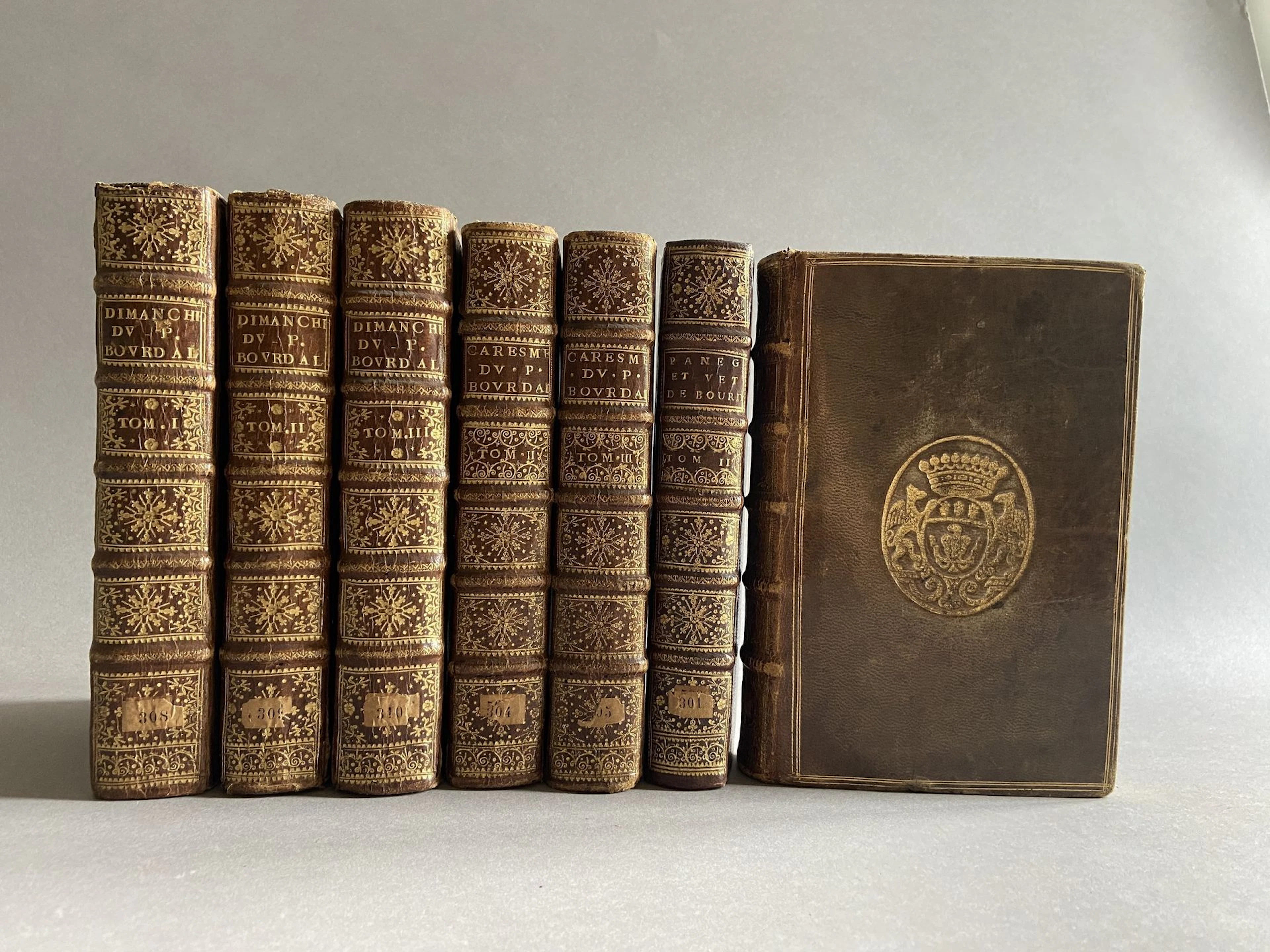 BOURDALOUE (the elder). Miscellaneous Sermons. Paris, Rigaud - Lot 39