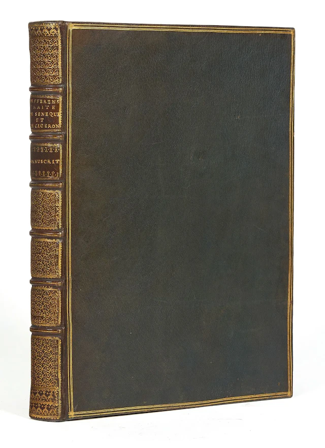 [Lucius Annaeus Seneca]. Seneca on the Four Principal Virtue - Lot 6