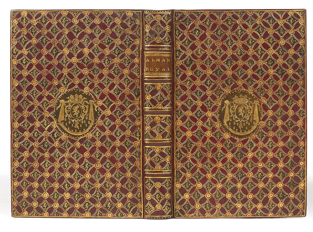 ROYAL ALMANAC, year MDCCXLIII. Paris, Veuve d'Houry, 1743. I - Lot 73