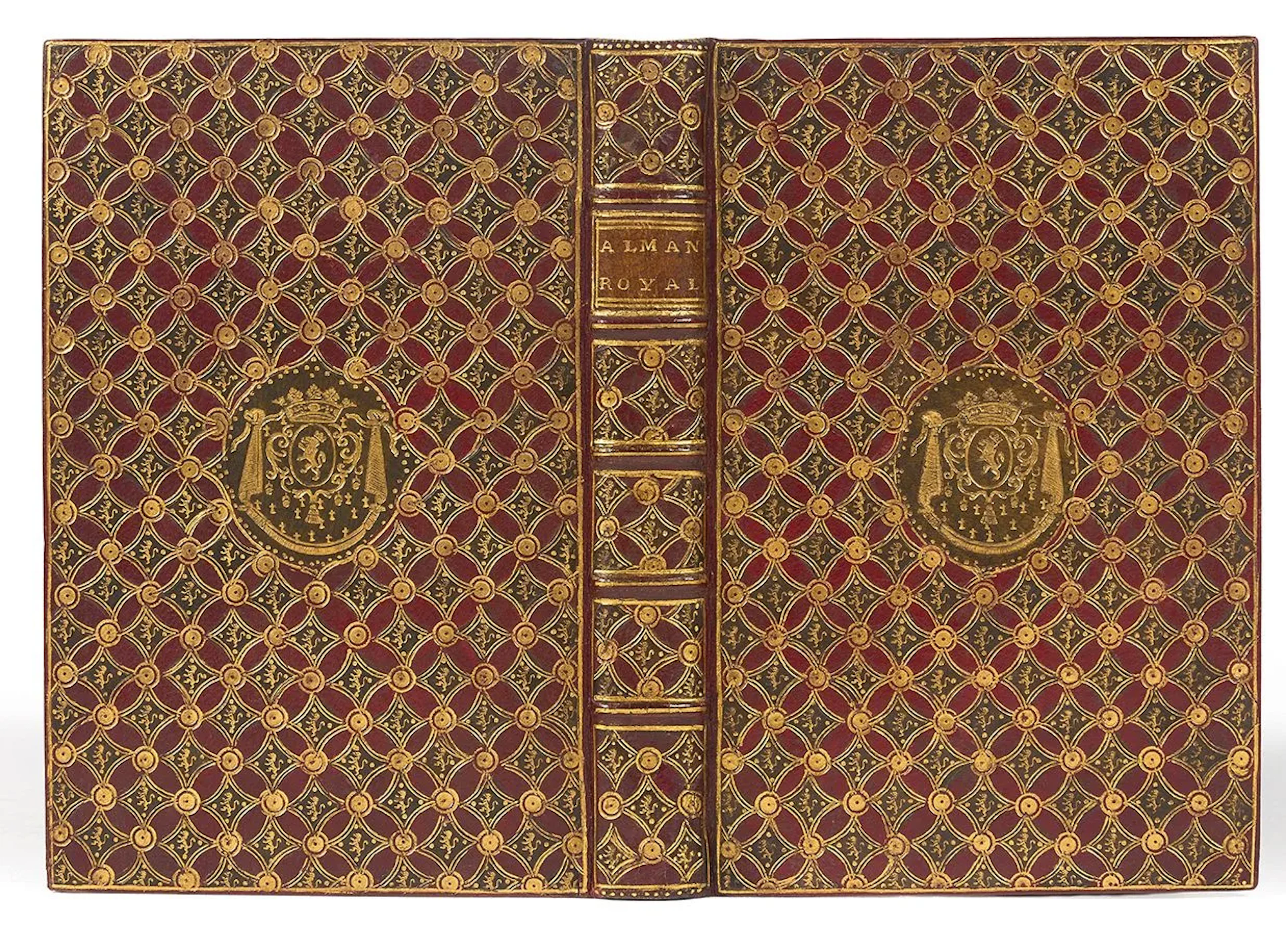 ROYAL ALMANAC, year MDCCXLIII. Paris, Veuve d'Houry, 1743. I - Lot 73