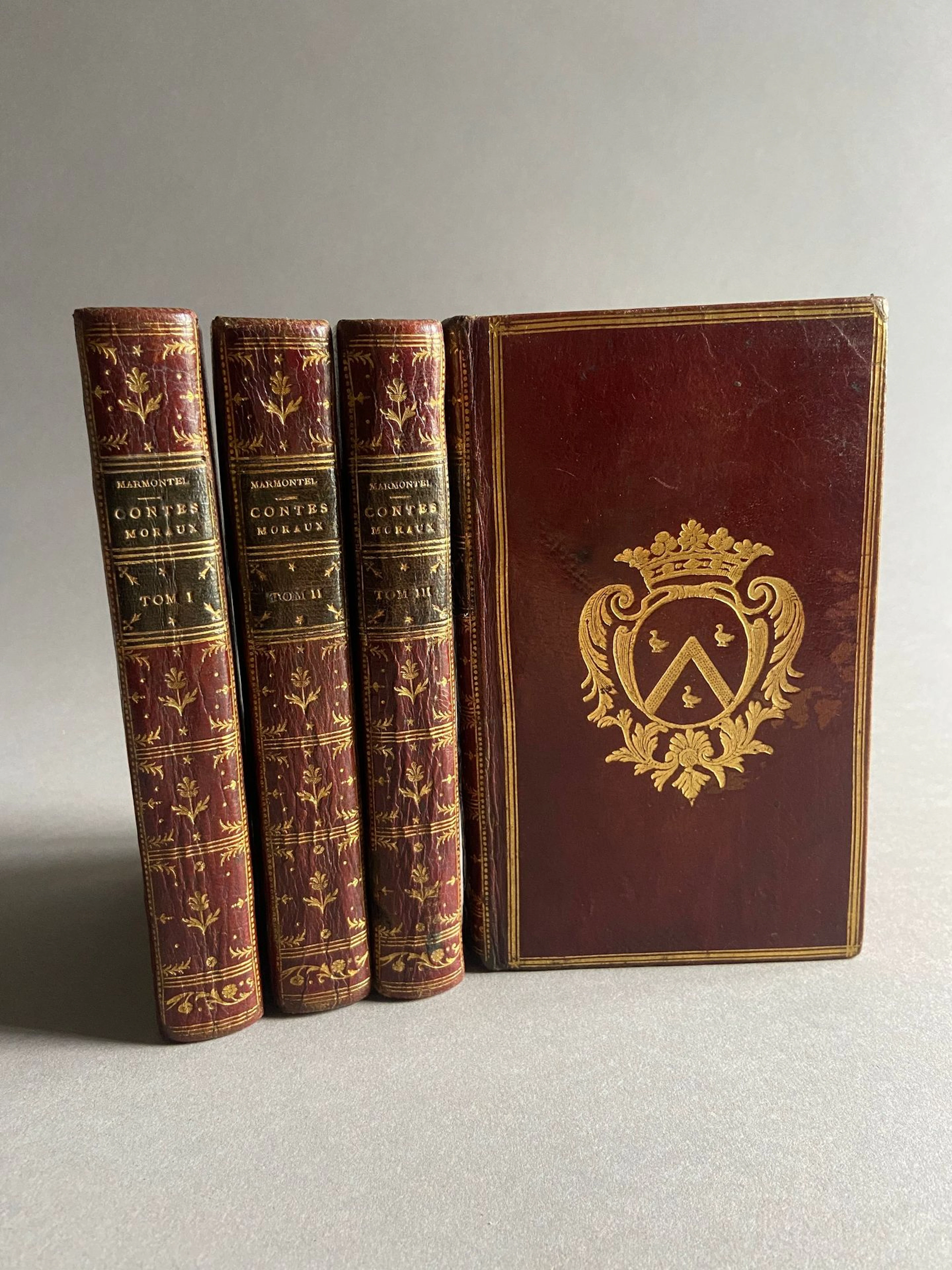 MARMONTEL. Moral Tales. — Belisarius. Paris, Merlin, 1765. 2 - Lot 113